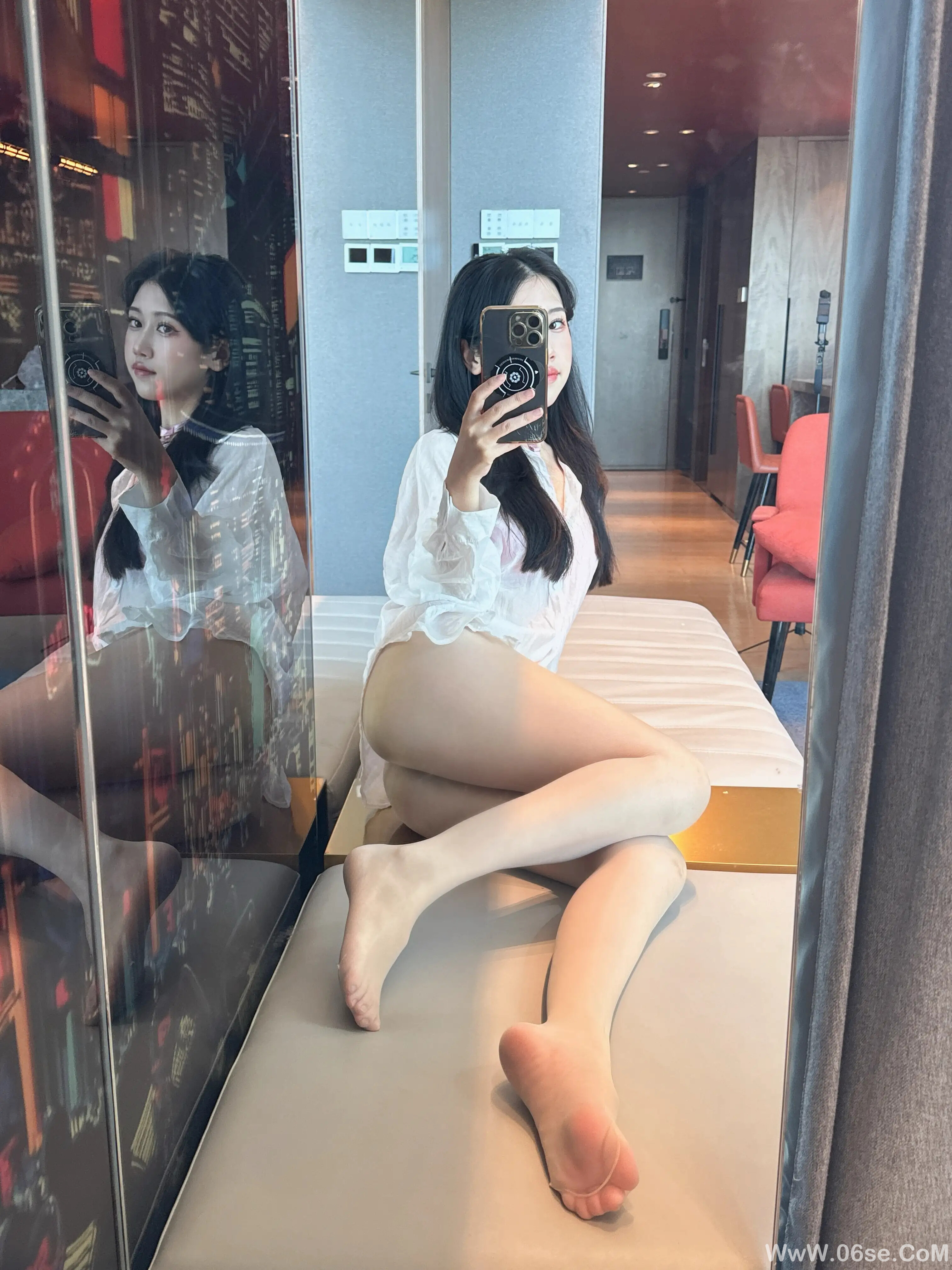 图片[60]-不呆猫 – 粉色衬衣女友-六色网