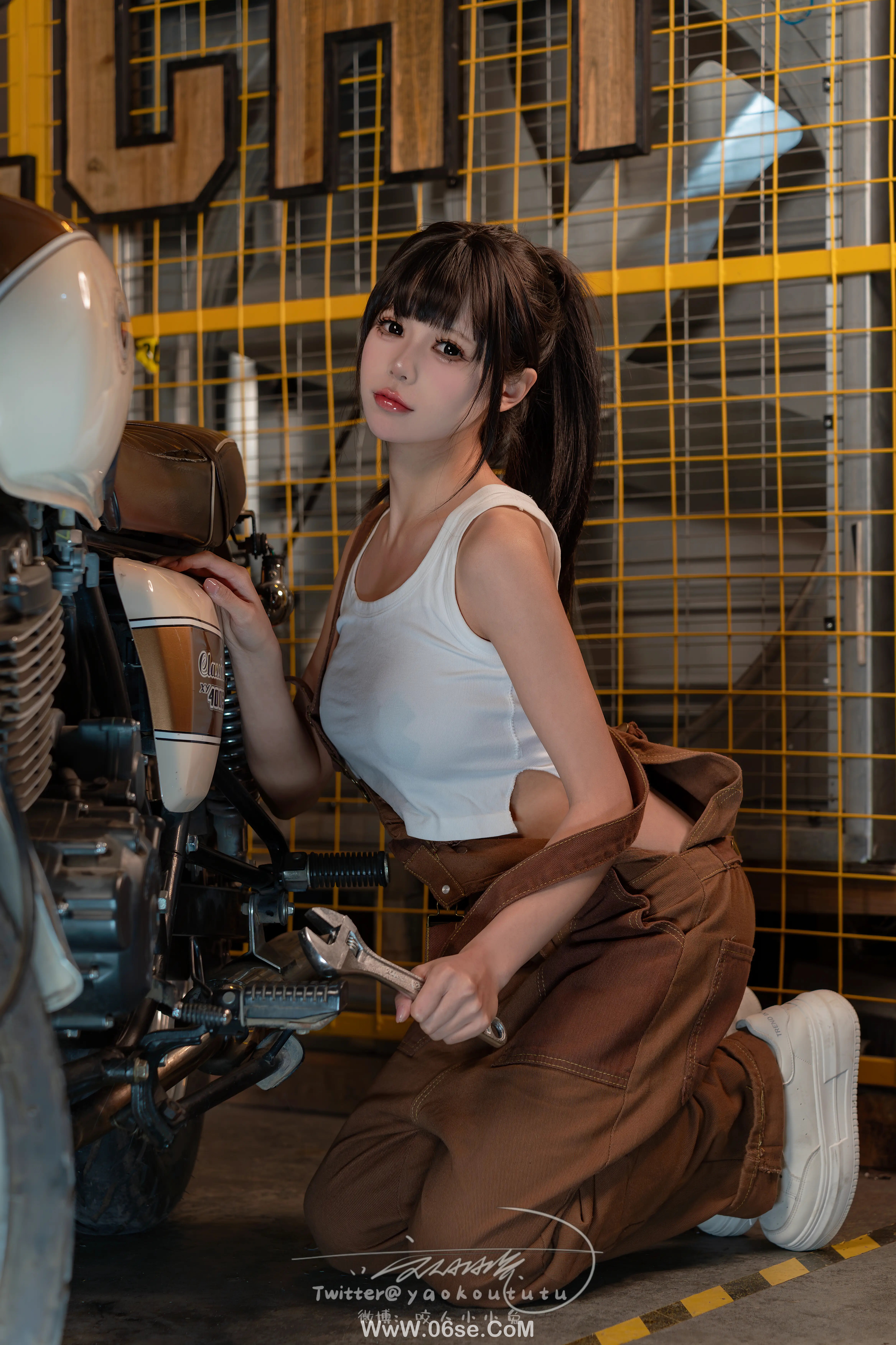 图片[6]-咬一口兔娘 机车修理工-六色网
