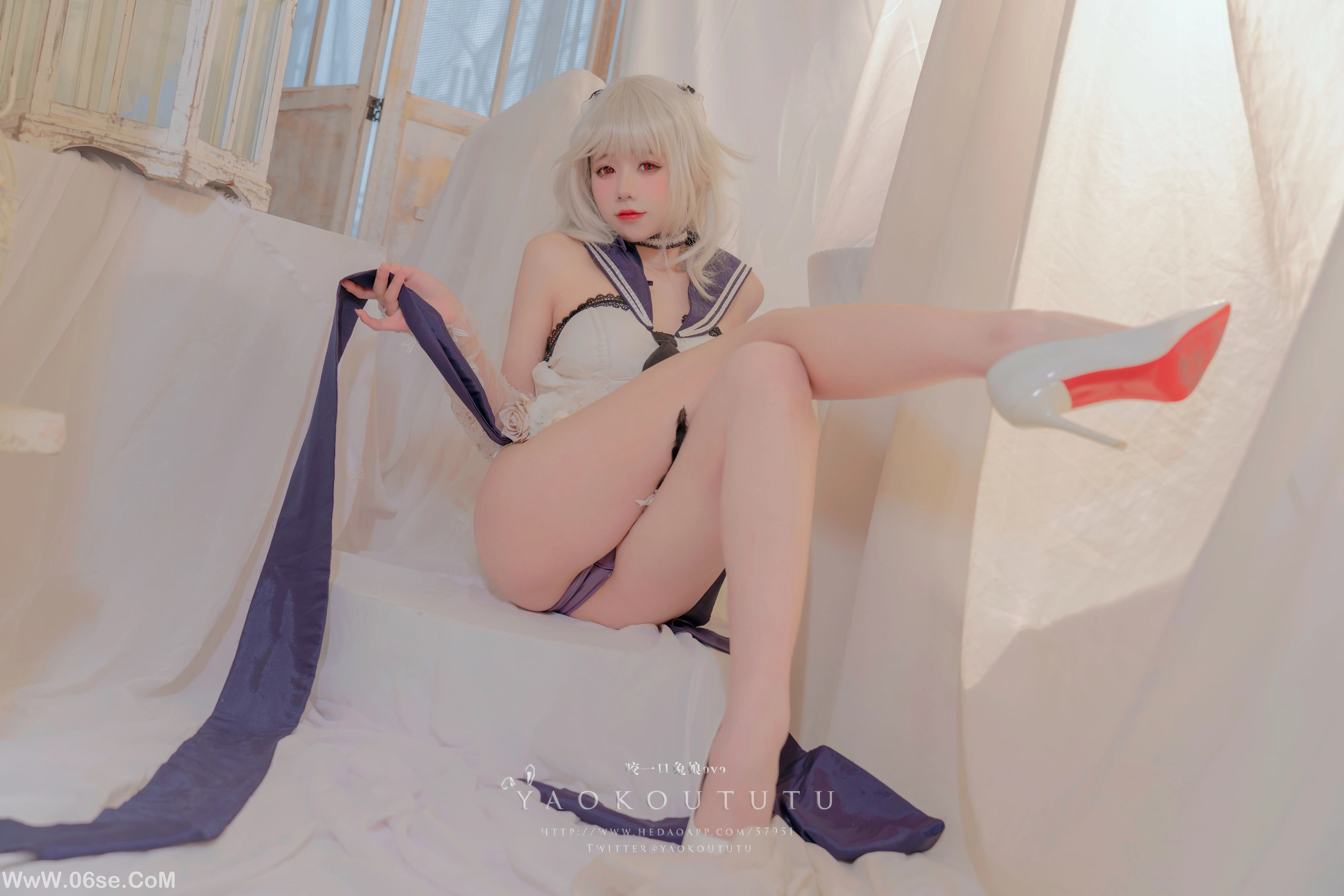 图片[36]-咬一口兔娘 梳妆的大小姐可畏-六色网