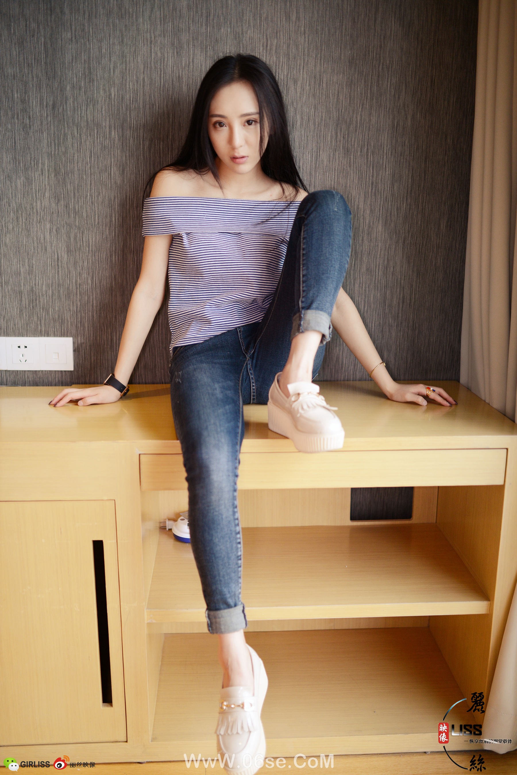 图片[68]-[丽丝映像GIRLISS] – 你的微笑 [100P]-六色网