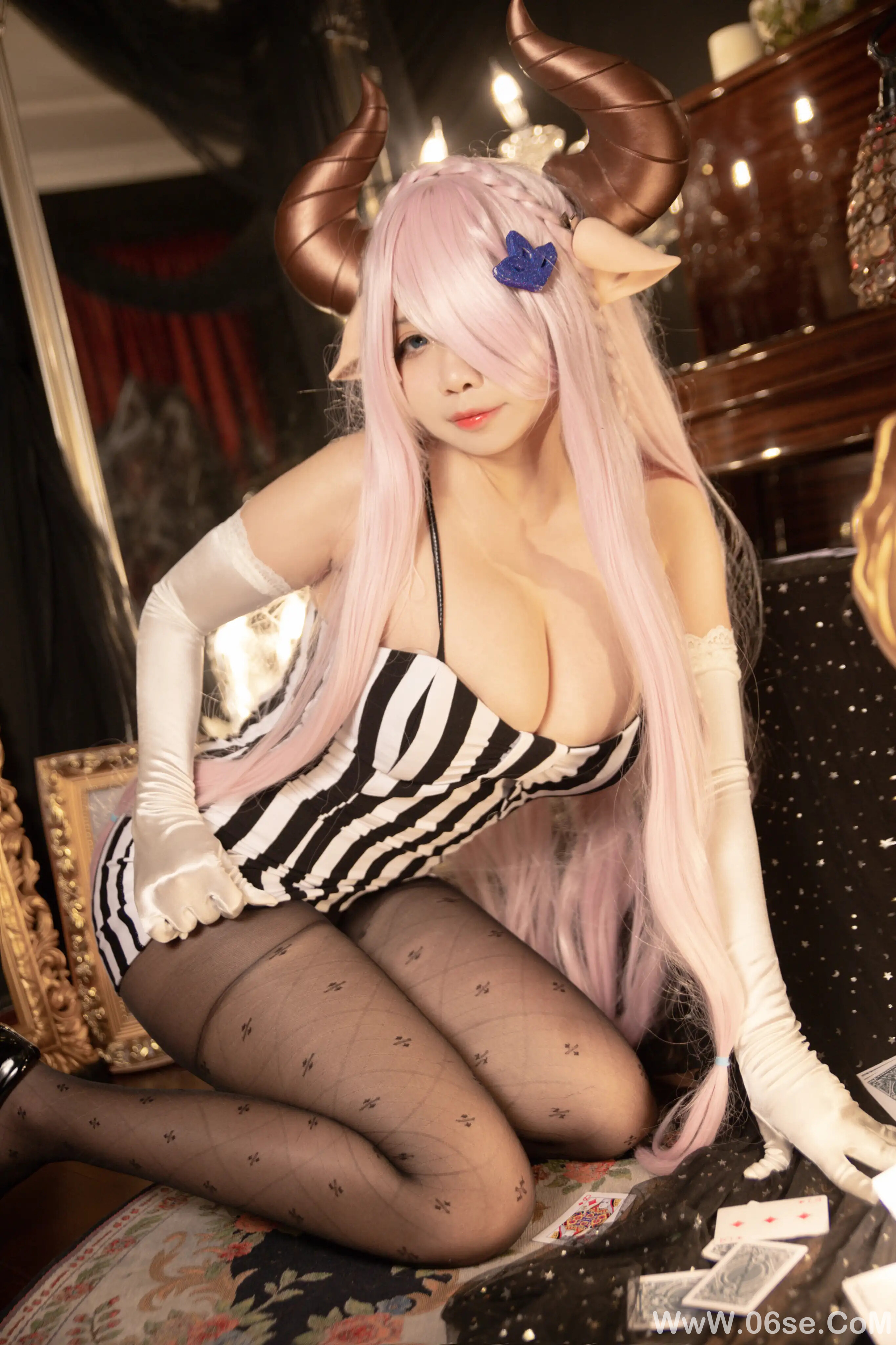 图片[25]-贞子蜜桃 娜露梅亚礼服-六色网