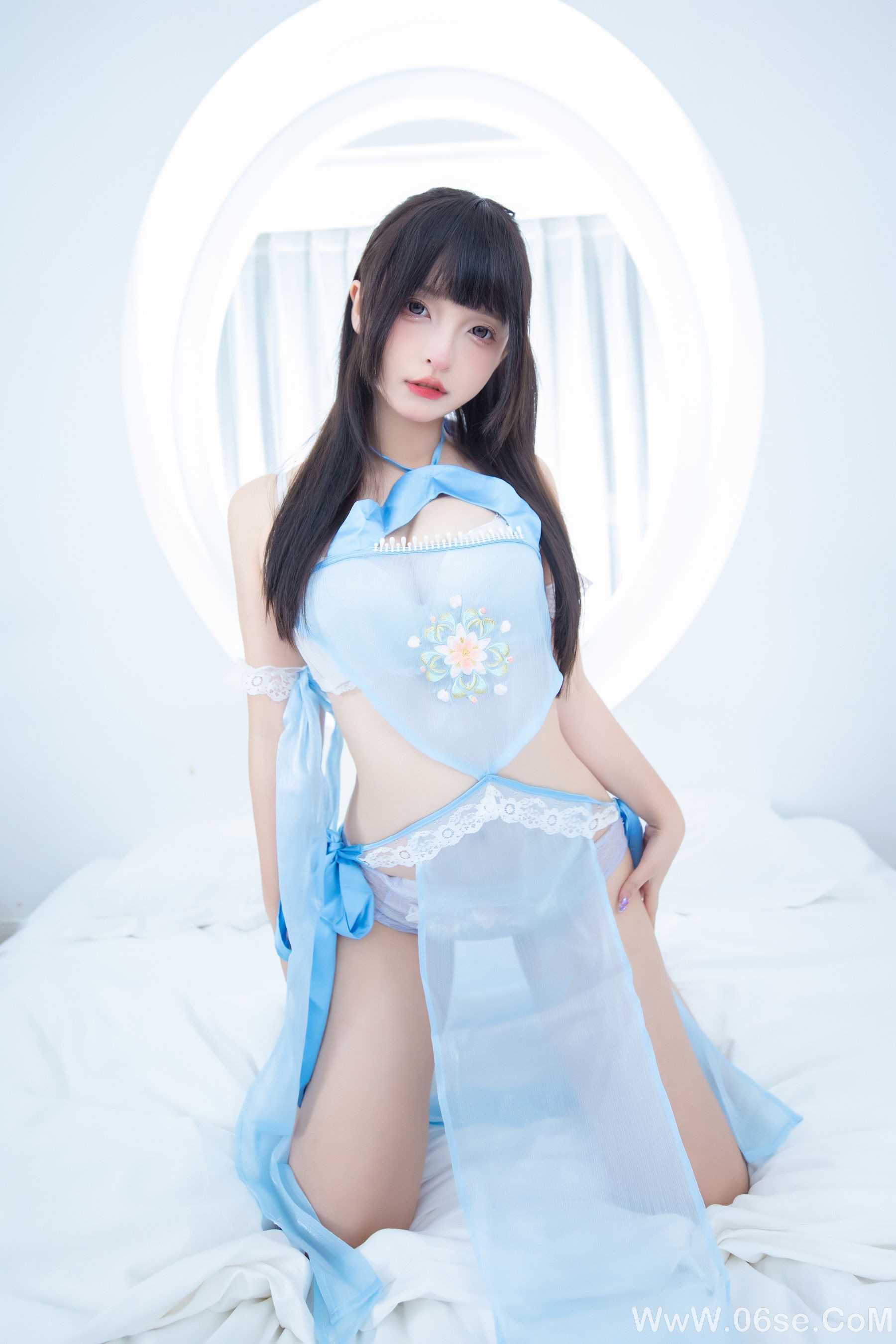 图片[46]-萝莉 神楽坂真冬 之趾间飞行 [75P]-六色网