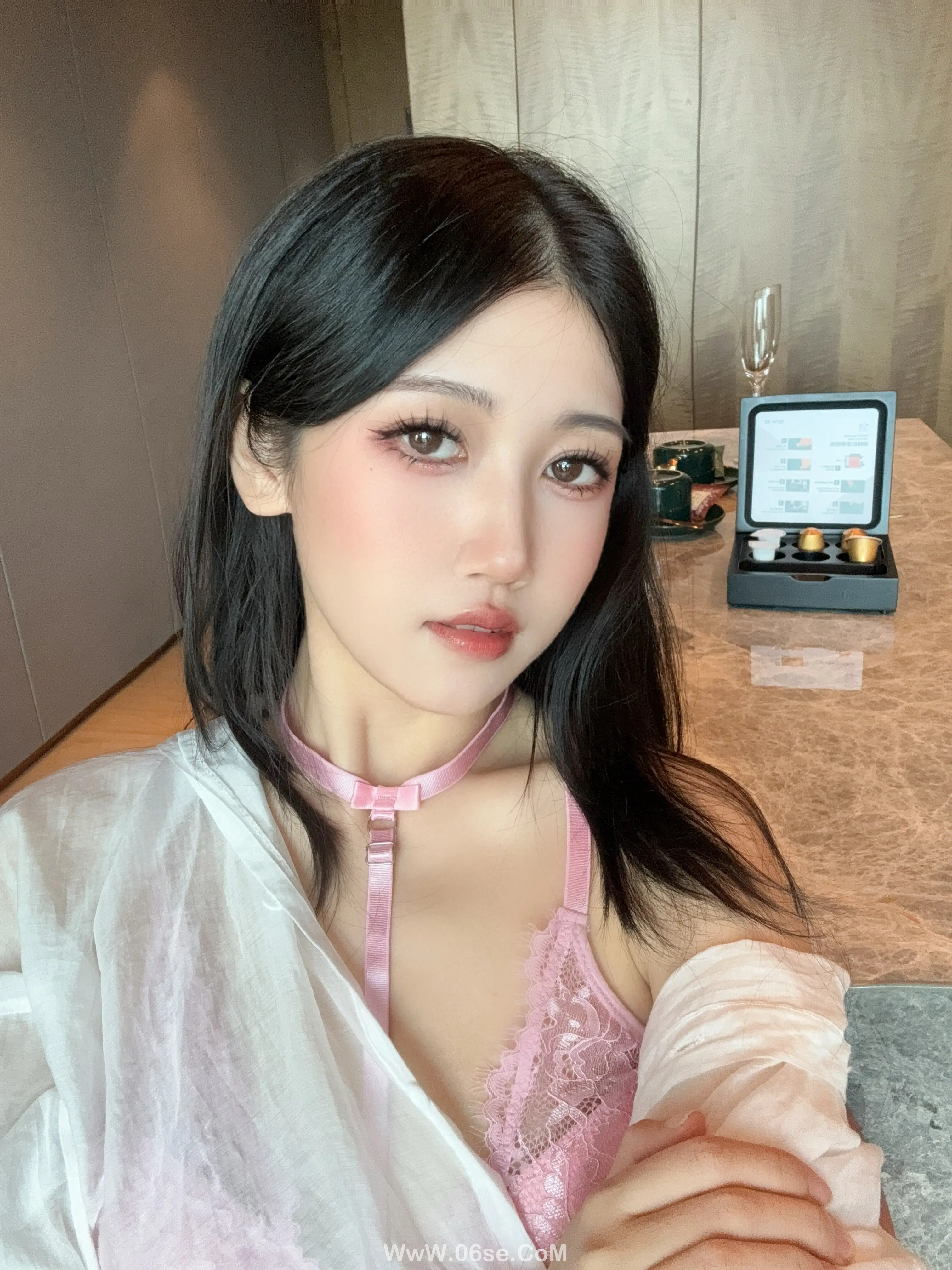 图片[13]-不呆猫 – 粉色衬衣女友-六色网