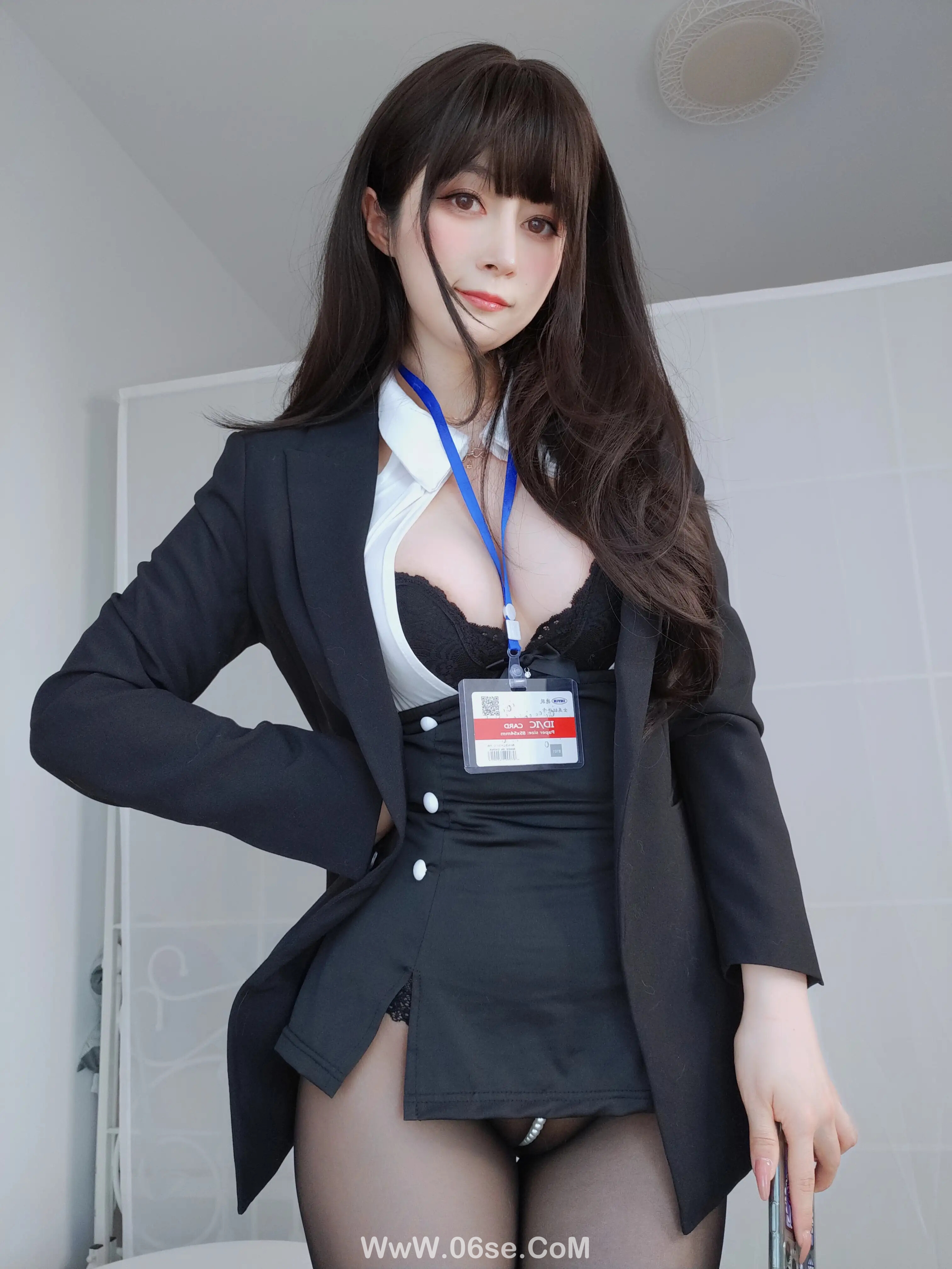 图片[53]-白银81 – 自拍 黑丝OL-六色网