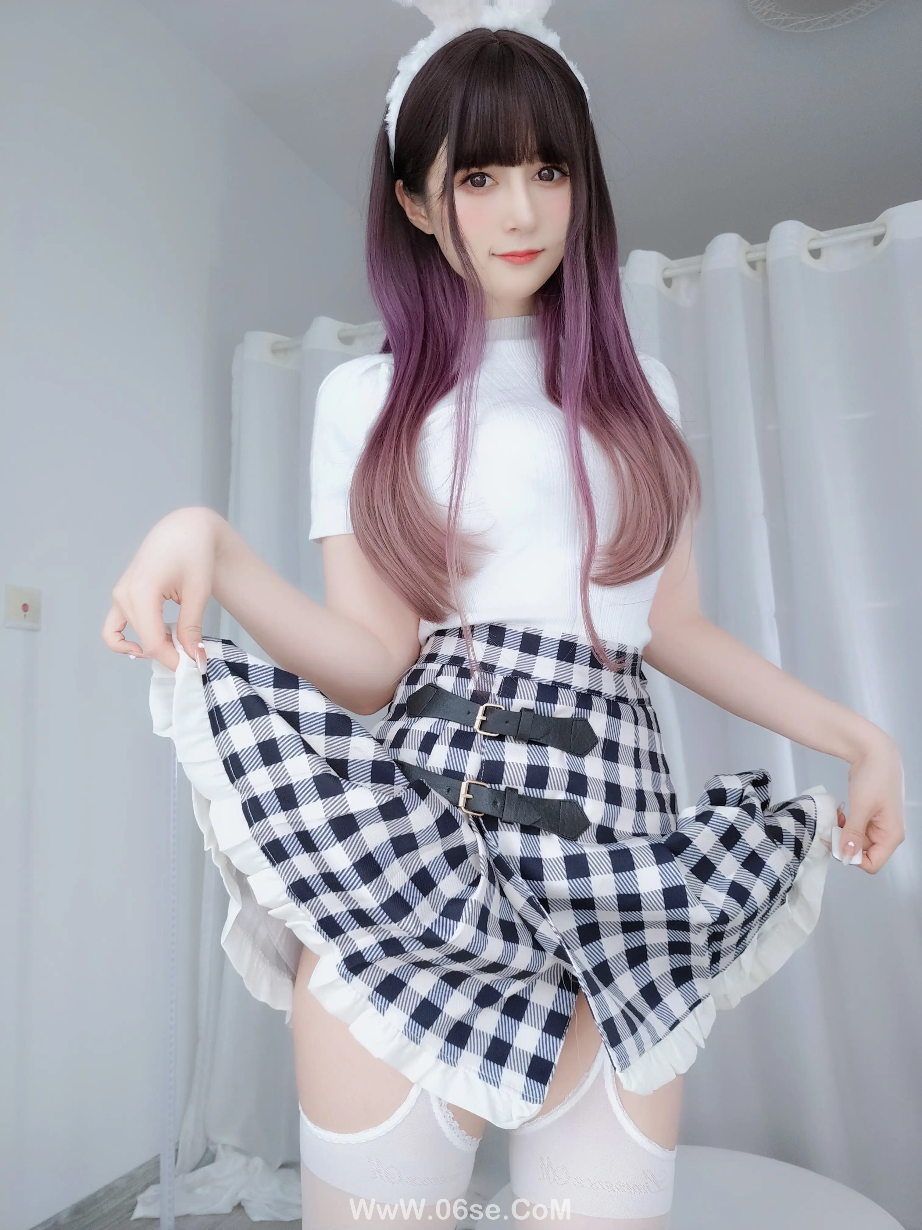 图片[7]-白银81 – 白丝兔女郎-六色网