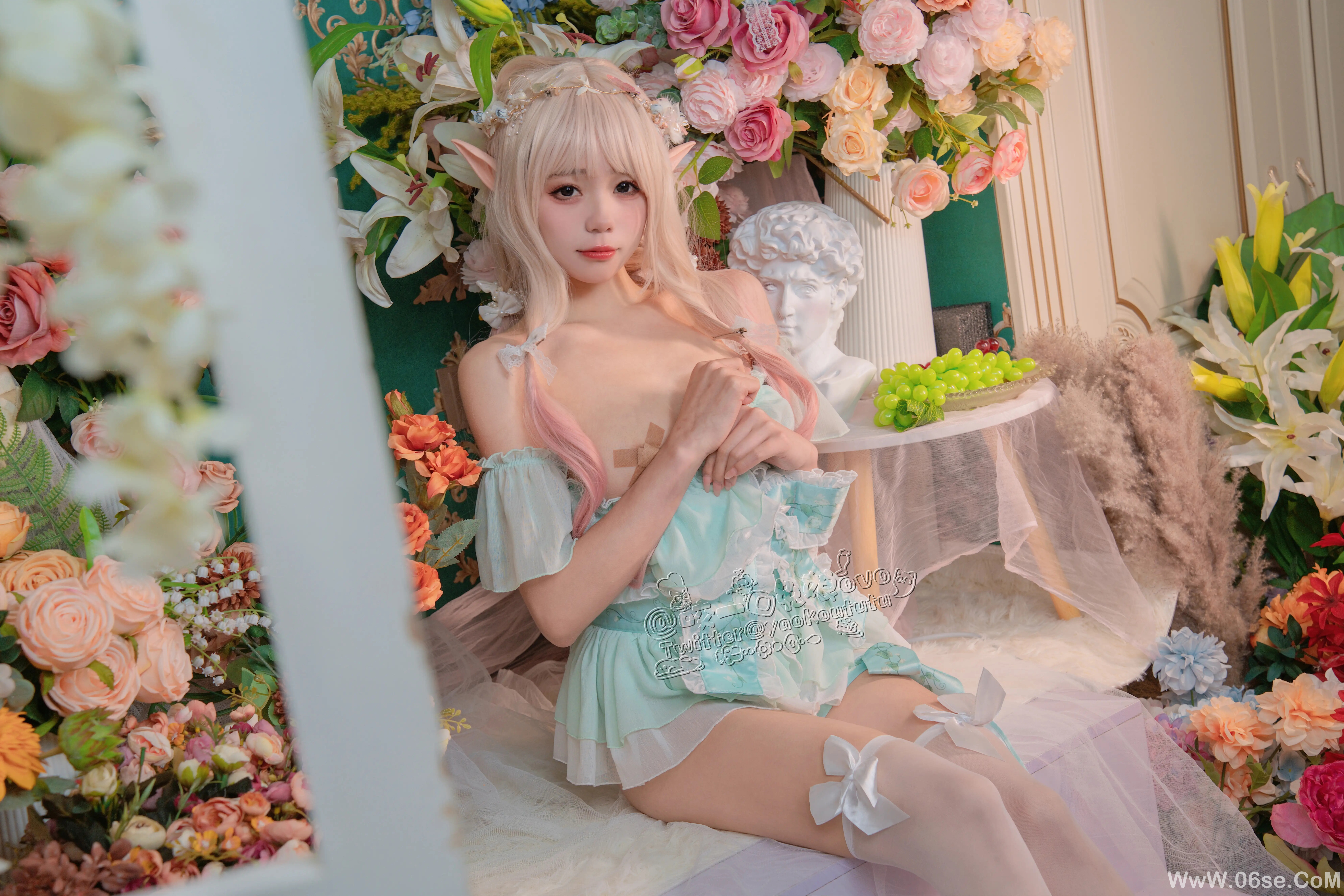 图片[16]-咬一口兔娘 豌豆公主的秘密花房-六色网