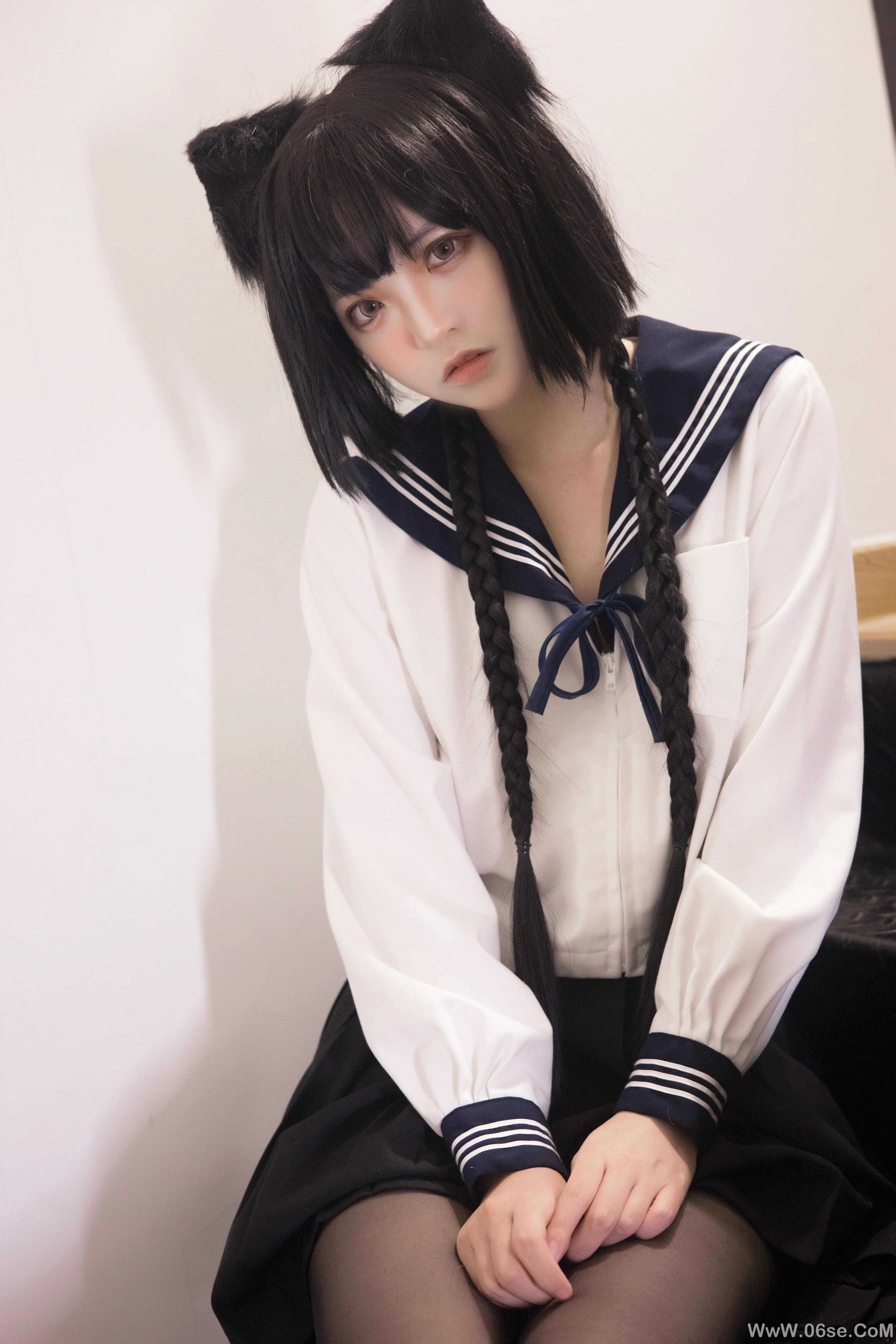 图片[32]-疯猫ss 制服少女-六色网