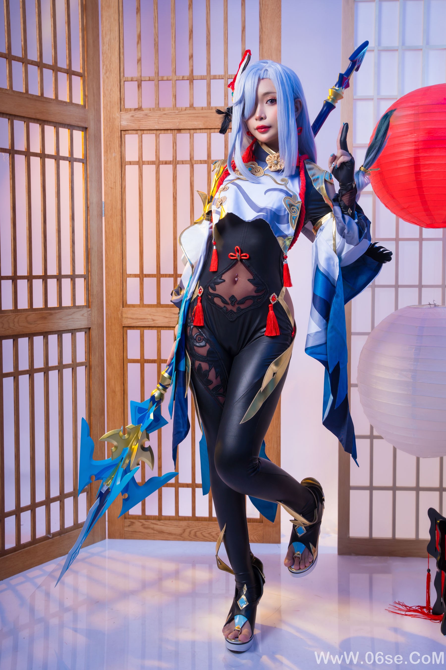 图片[2]-Umeko J – Shenhe Genshin Impact [100P]-六色网