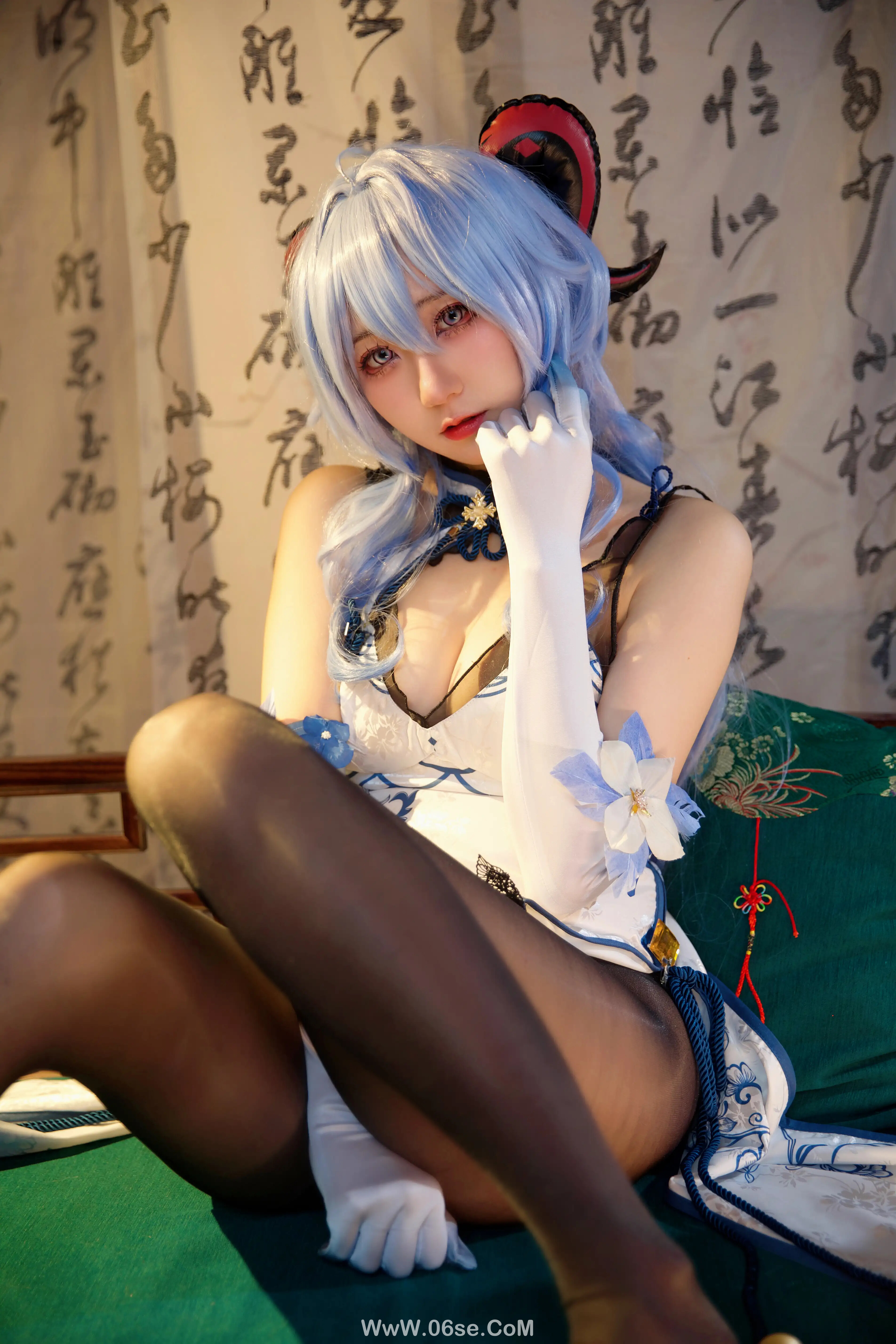 图片[31]-屑雪雪鸭 原神 甘雨青花瓷-六色网