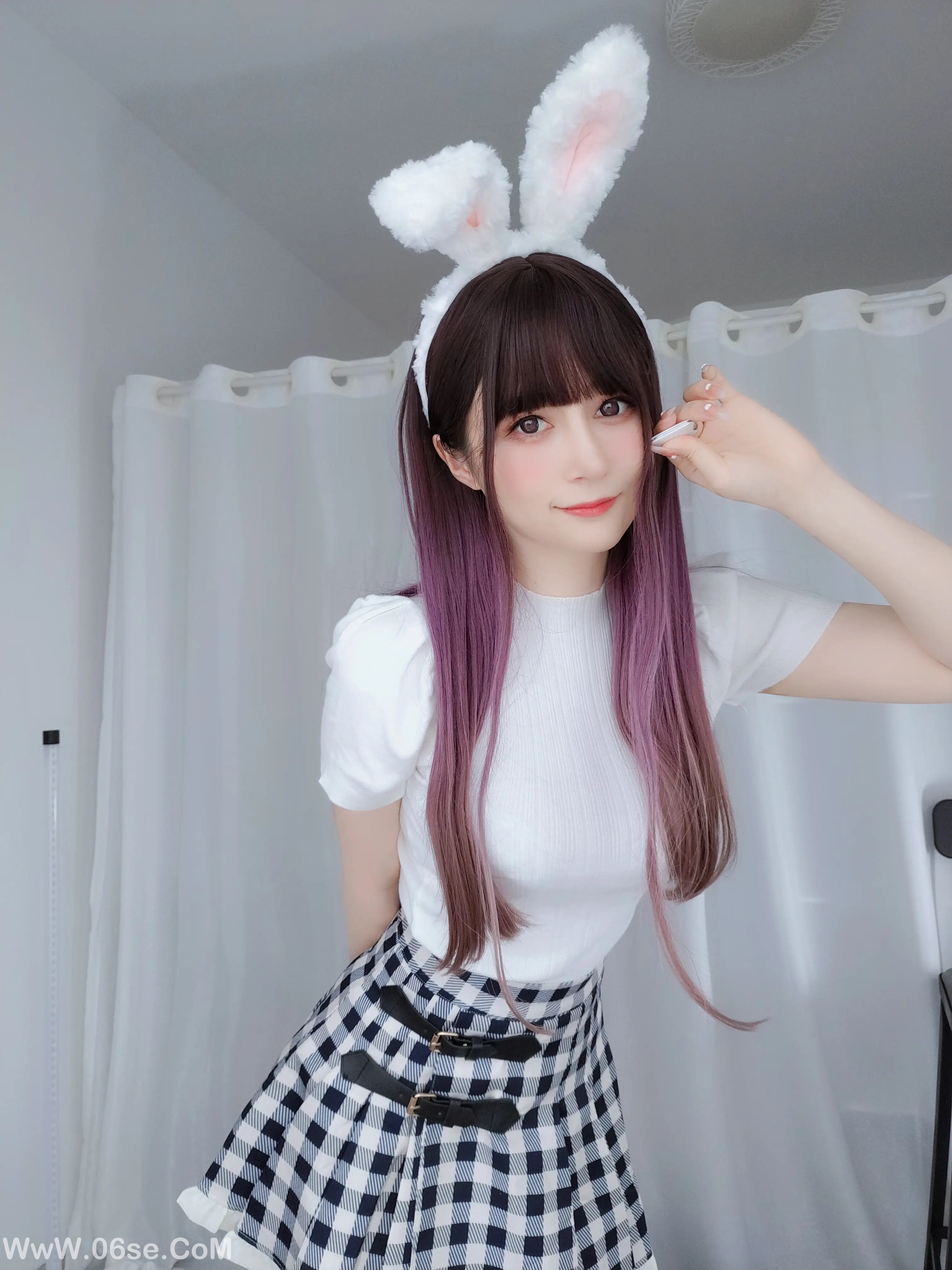 图片[4]-白银81 – 白丝兔女郎-六色网