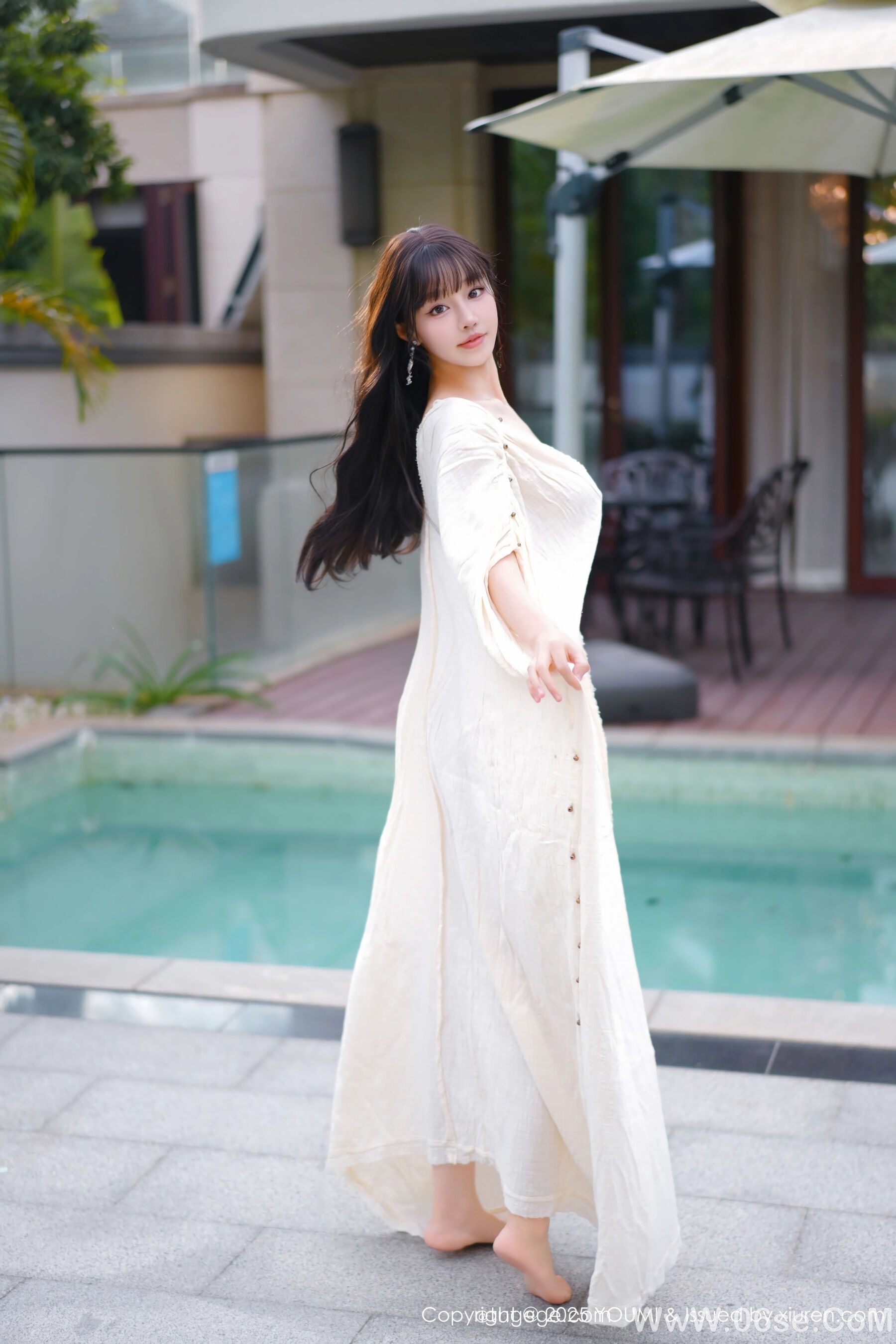 图片[5]-尤蜜荟 – NO.1185 – 心上可Flora [86P]-六色网