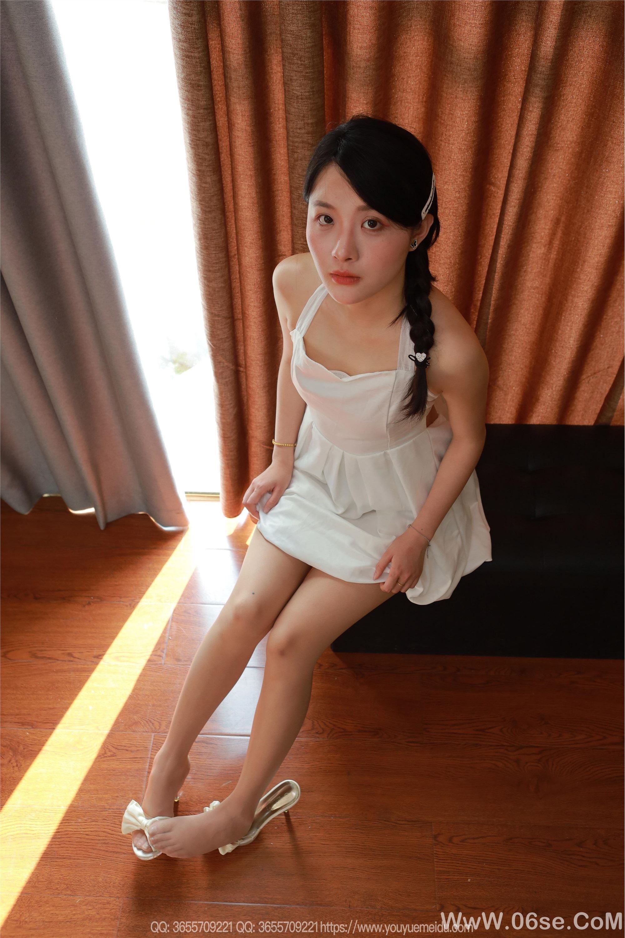图片[10]-IESS异思趣向 2025.05.28 丝享家 2065 婉萍白色梦露[90P]-六色网