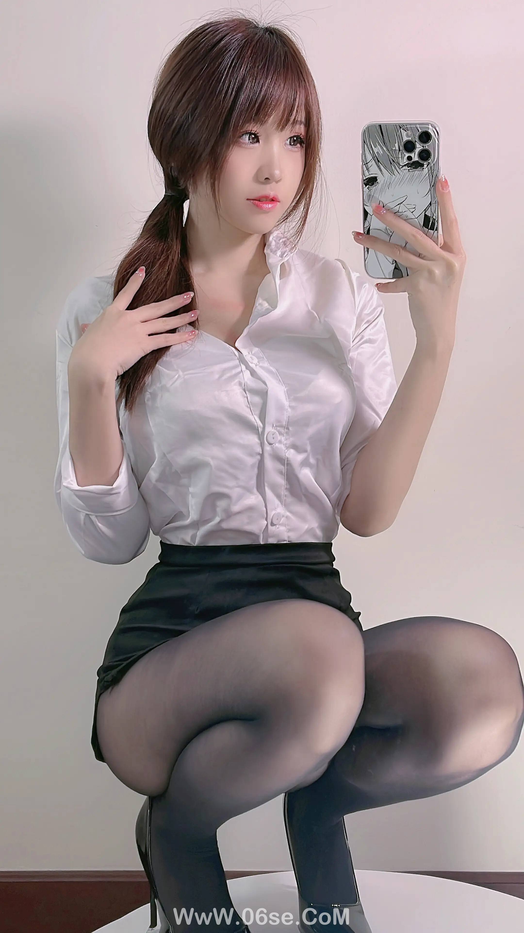 图片[83]-miko酱ww 自拍系列mikoの黑丝04-六色网