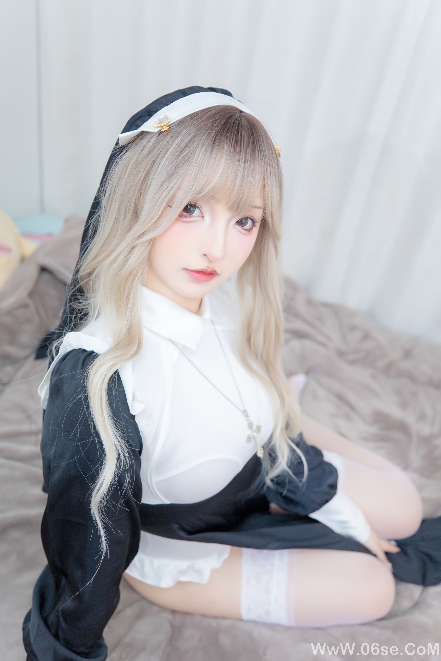 图片[47]-萝莉神楽板真冬 之战斗修女 [75P]-六色网