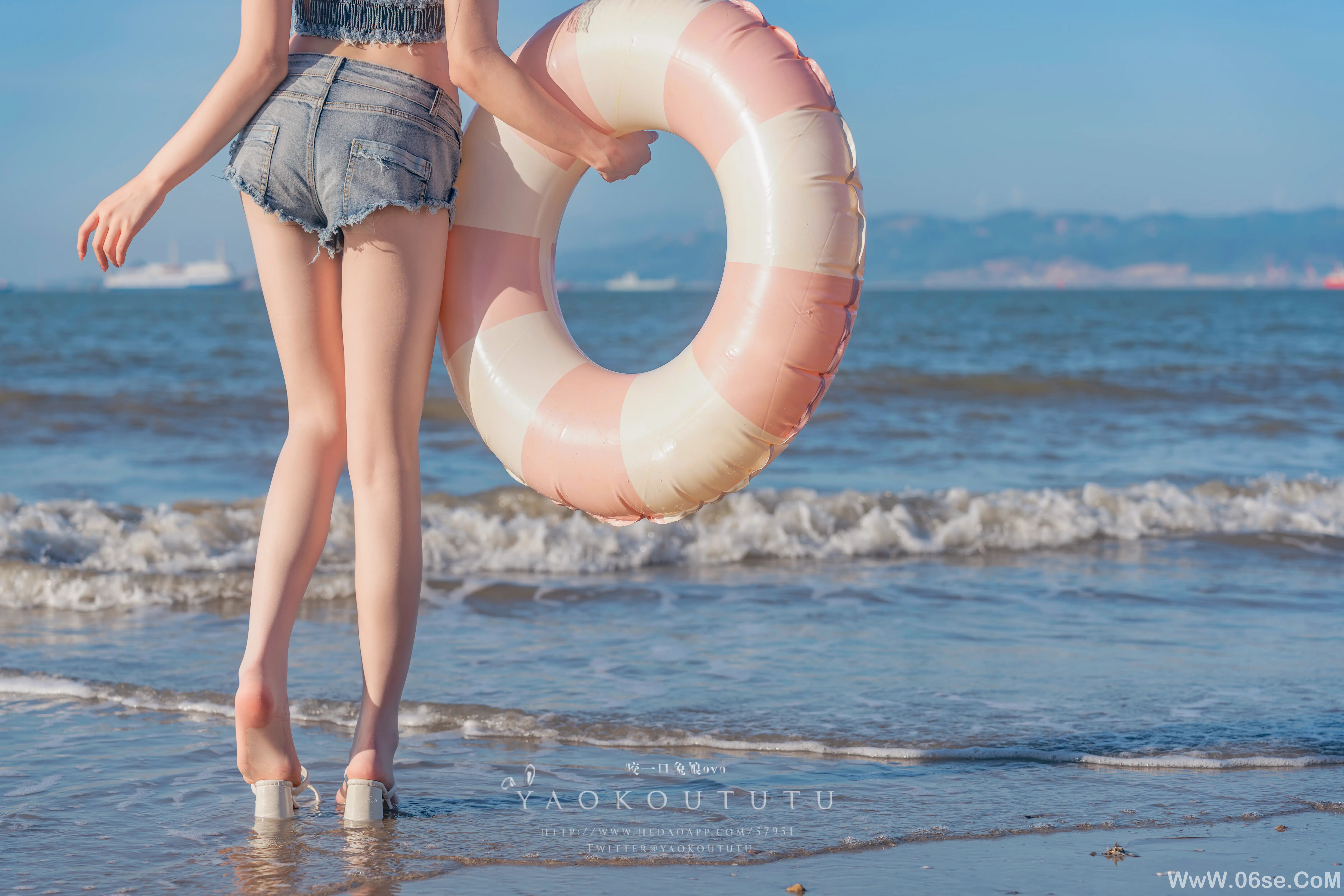 图片[8]-咬一口兔娘 海の夏日-六色网