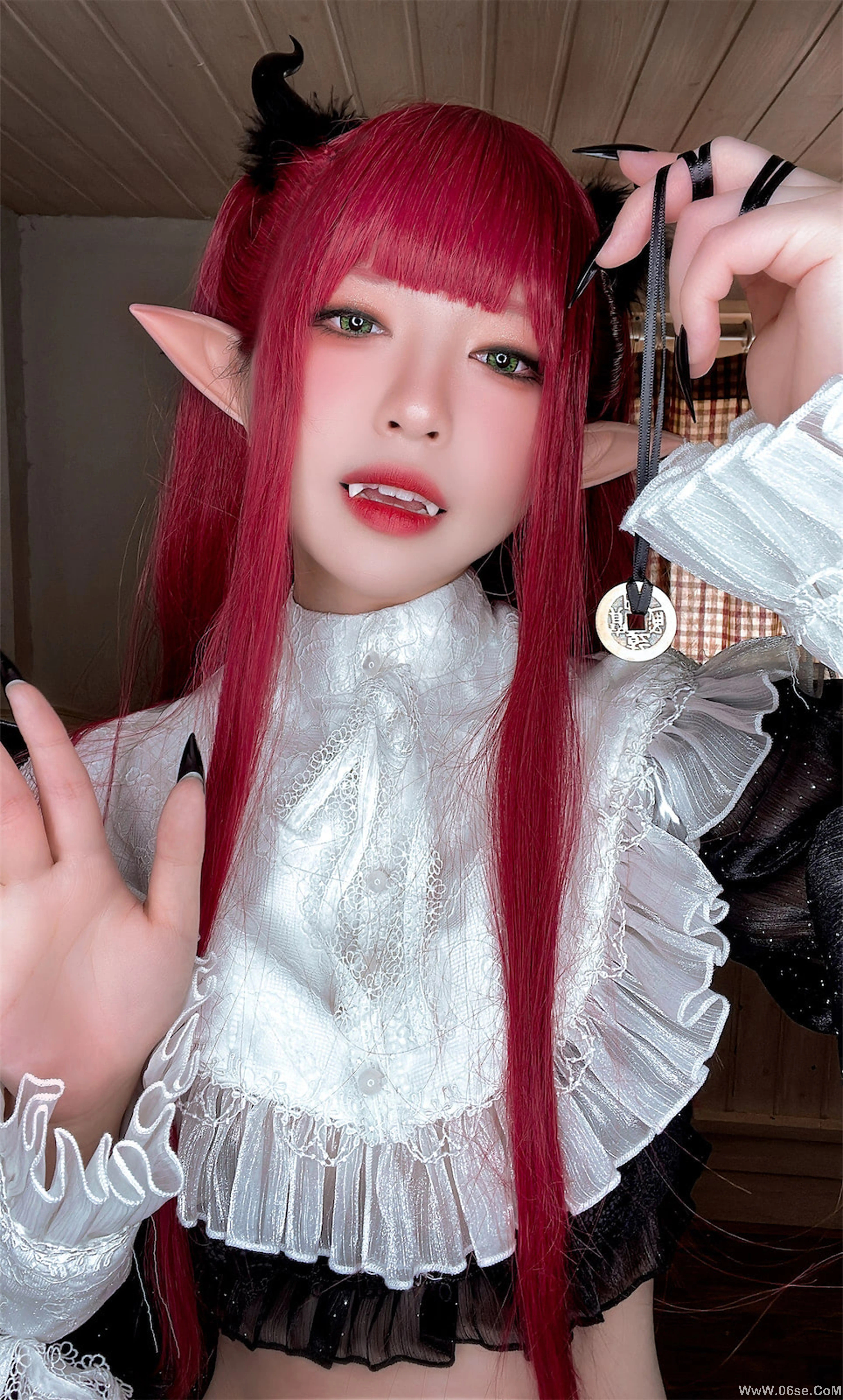 图片[50]-半半子 – 更衣人偶 小恶魔利兹-六色网