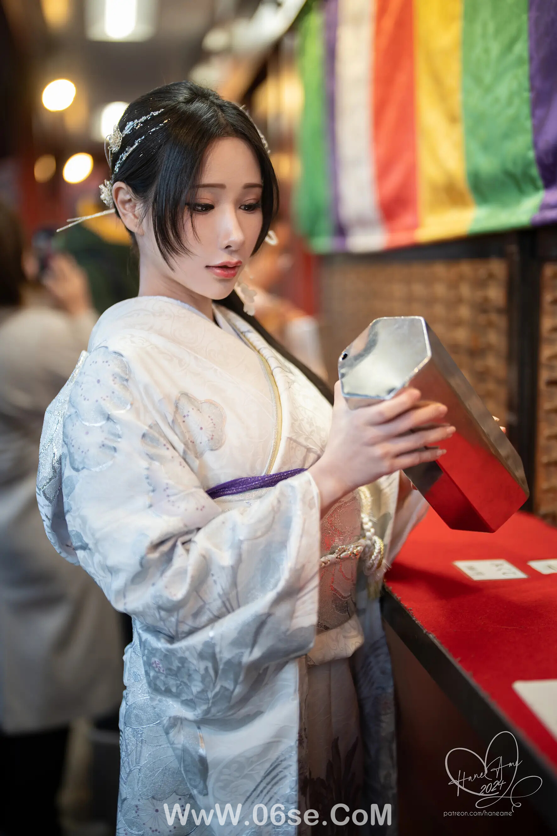 图片[9]-雨波_haneame_银钿和服_–_2024新年-六色网