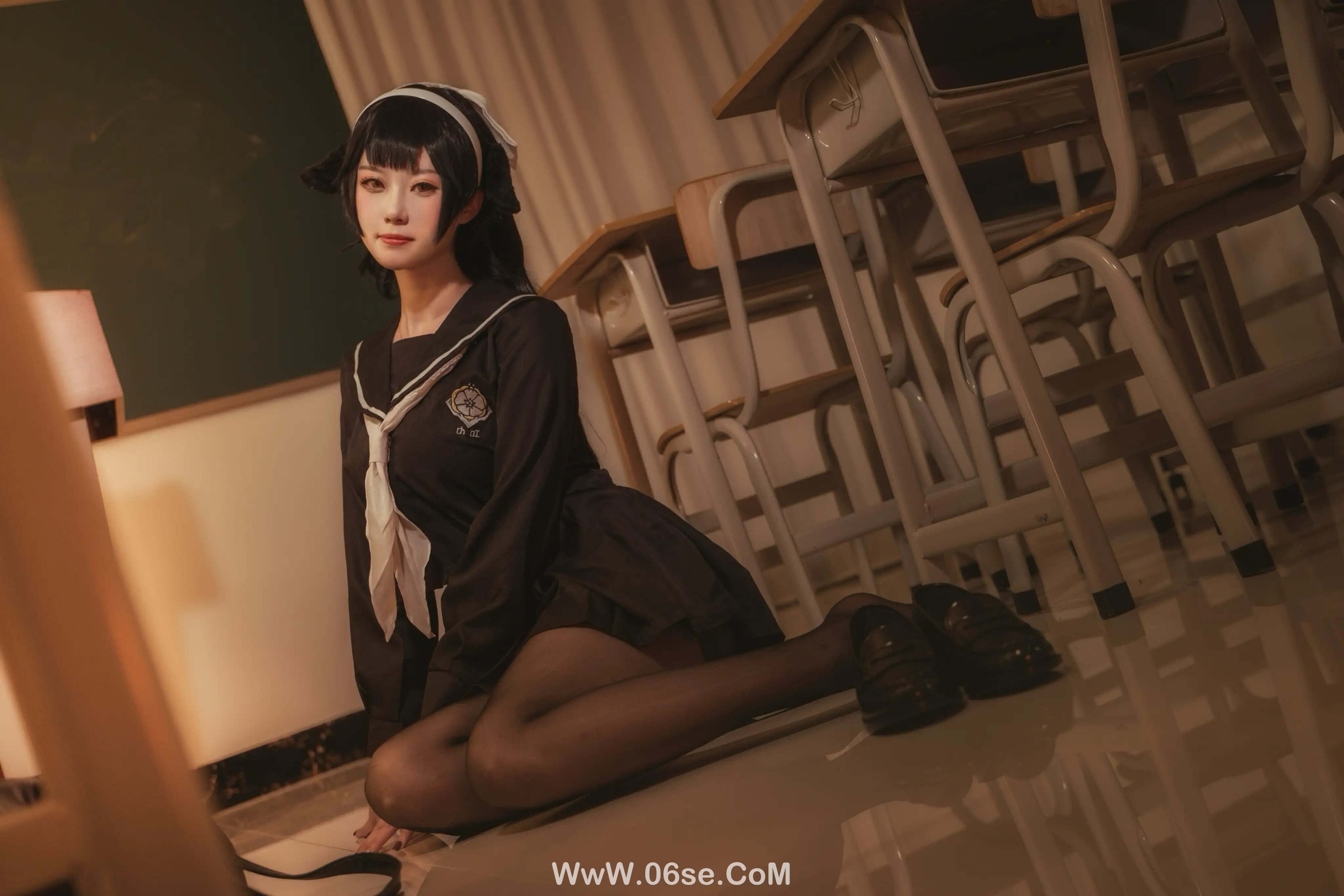 图片[18]-贞子蜜桃 碧蓝航线 爱宕高雄制服-六色网