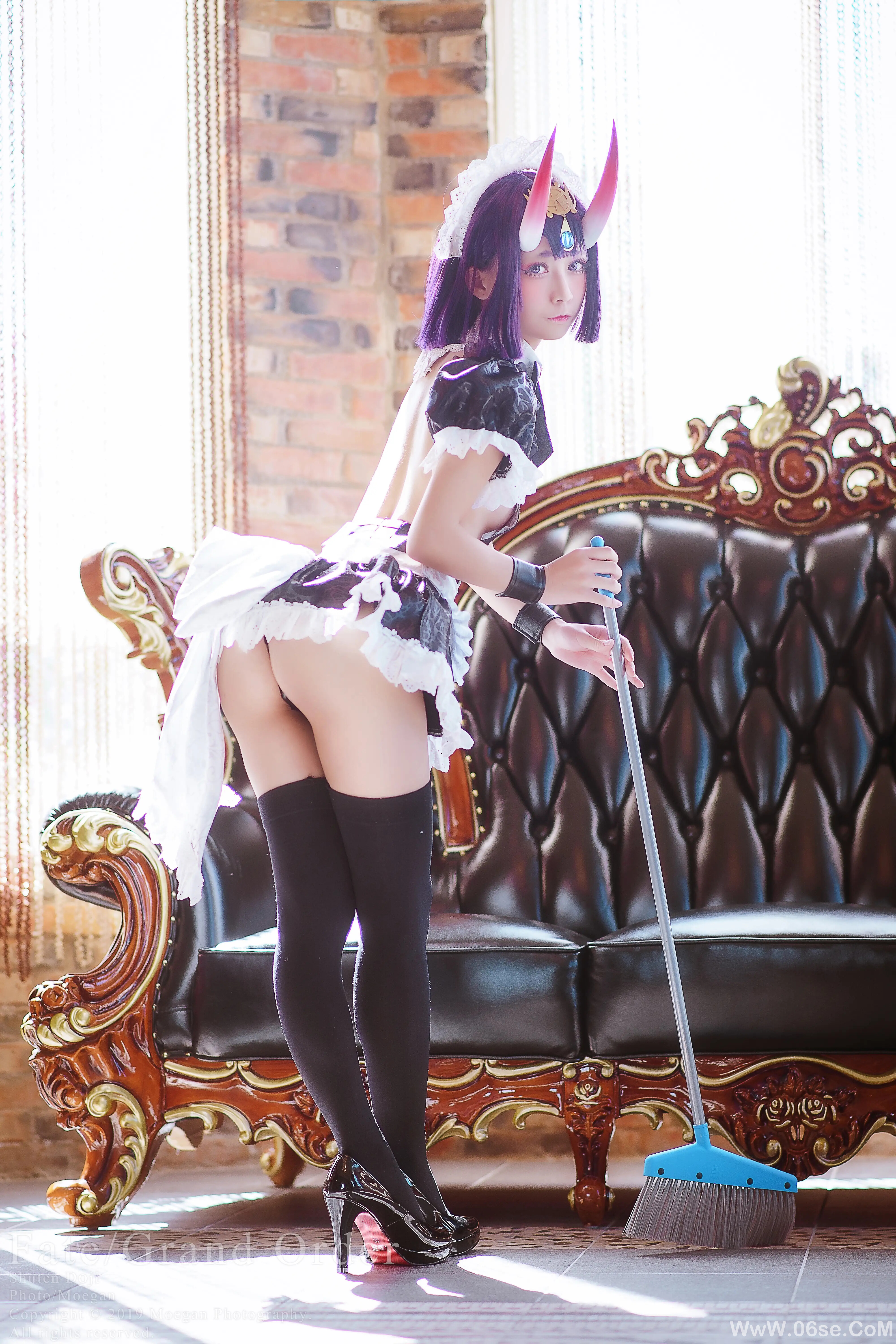 图片[11]-沖田凛花Rinka – Fate Grand Order 酒呑童子 Maid ver-六色网
