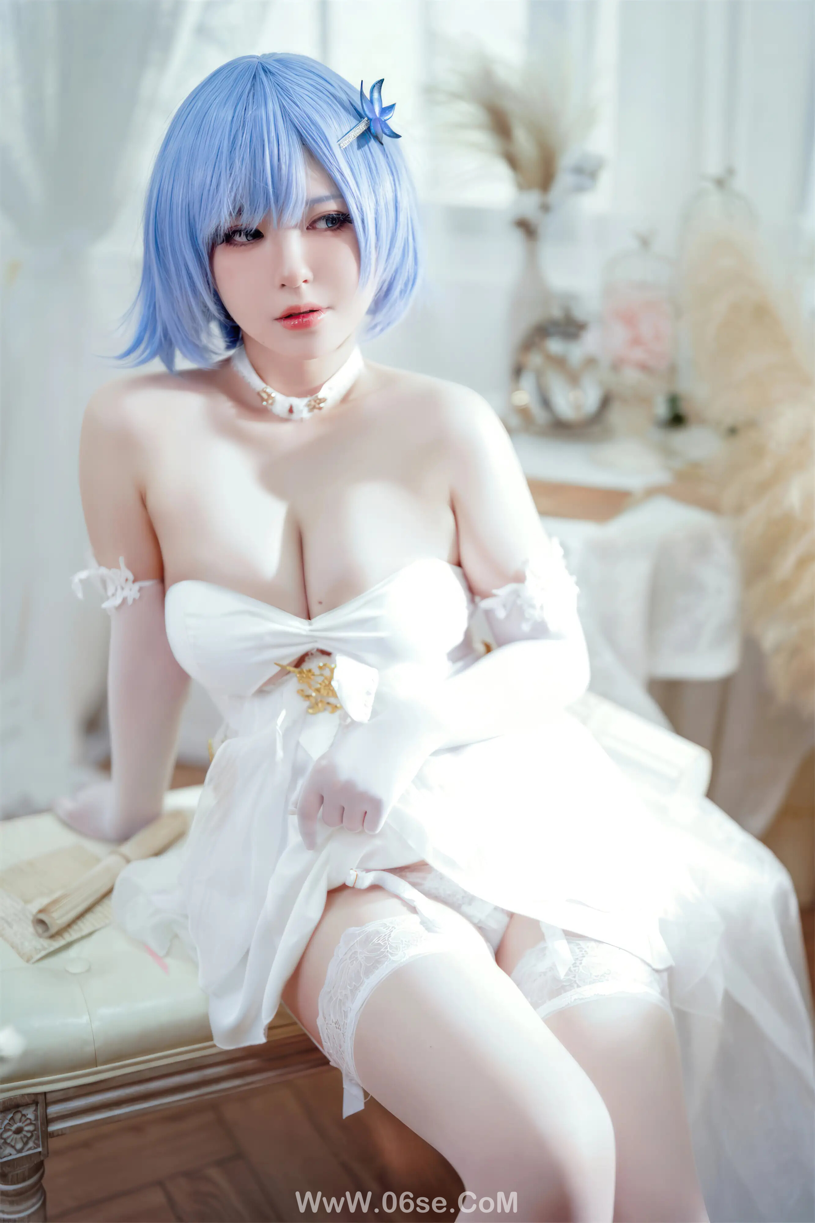 图片[32]-半半子 – 碧蓝航线 恰巴耶夫 白骑兵的旋律礼服-六色网