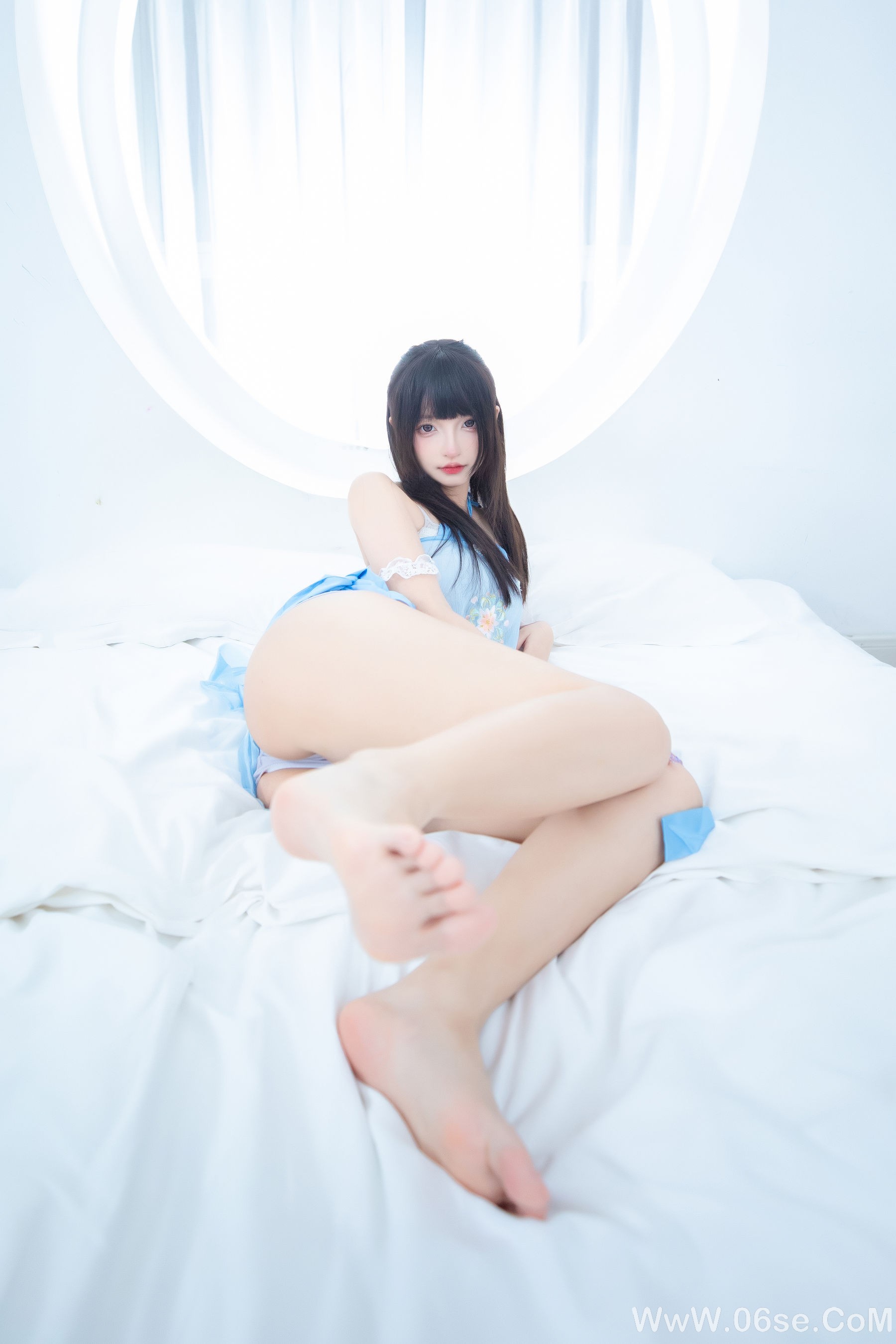 图片[10]-萝莉 神楽坂真冬 之趾间飞行 [75P]-六色网