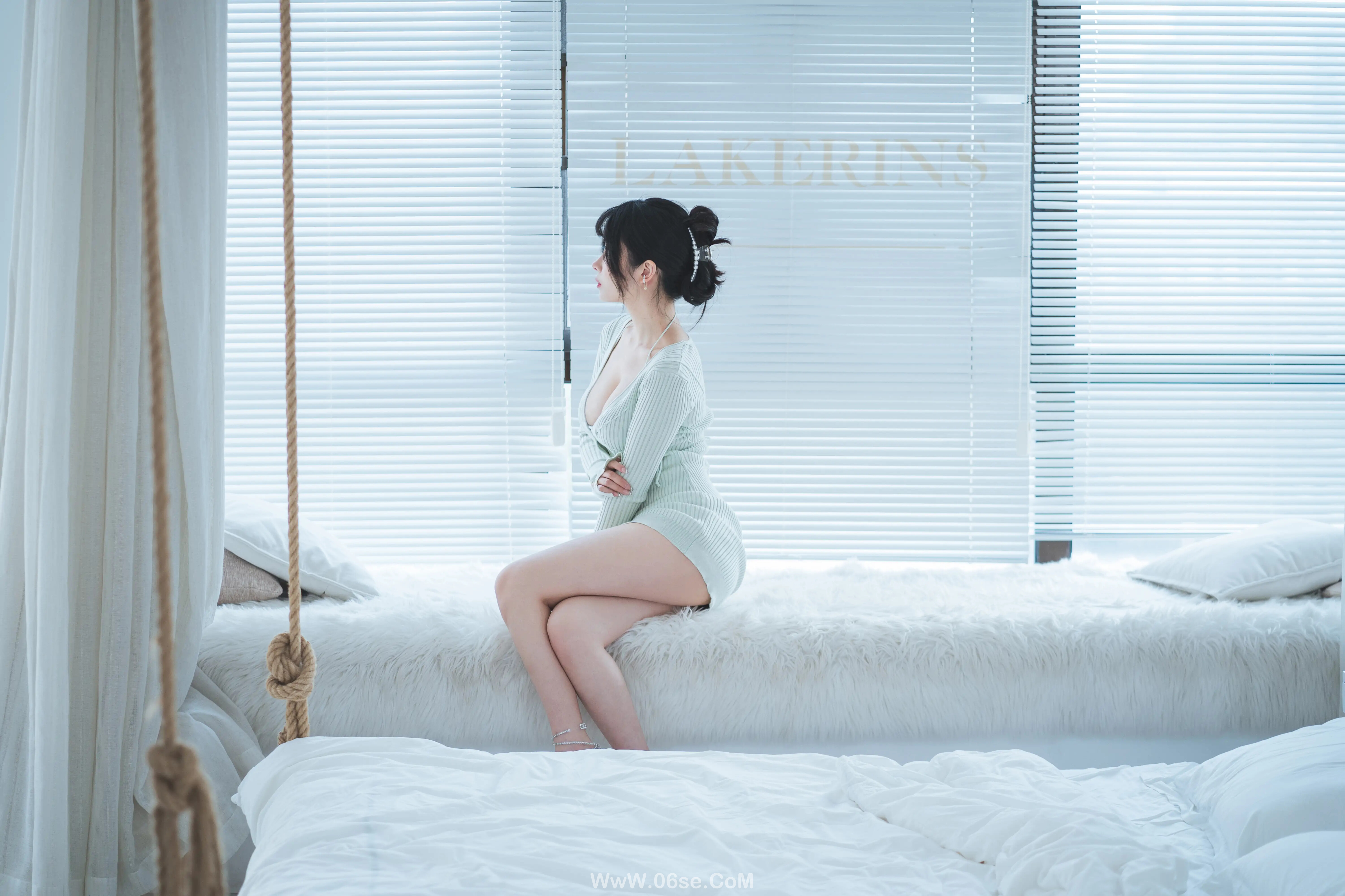 图片[9]-肉扣热热子(rioko凉凉子) 人妻毛衣-六色网