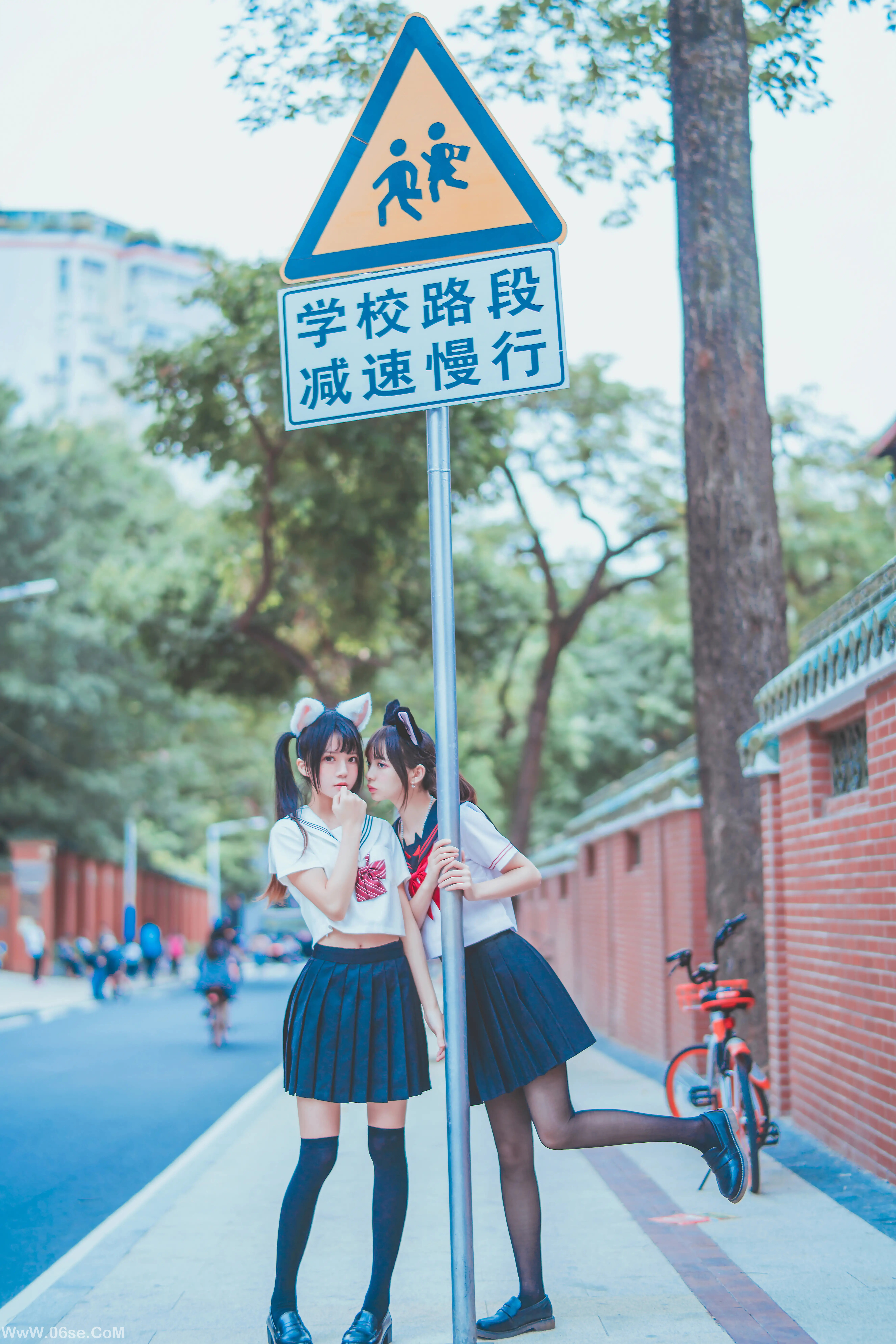 图片[14]-桜桃喵&疯猫ss-JK百合2-六色网