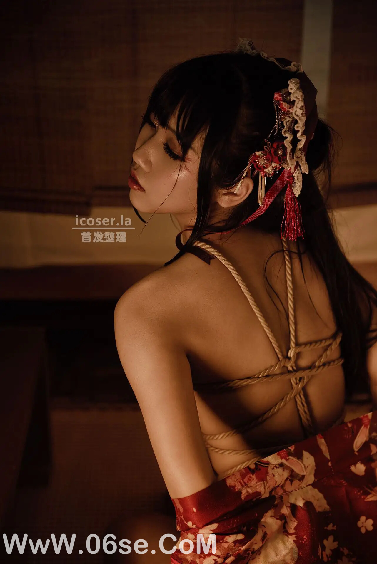 图片[42]-不呆猫 – 捆绑和服-六色网