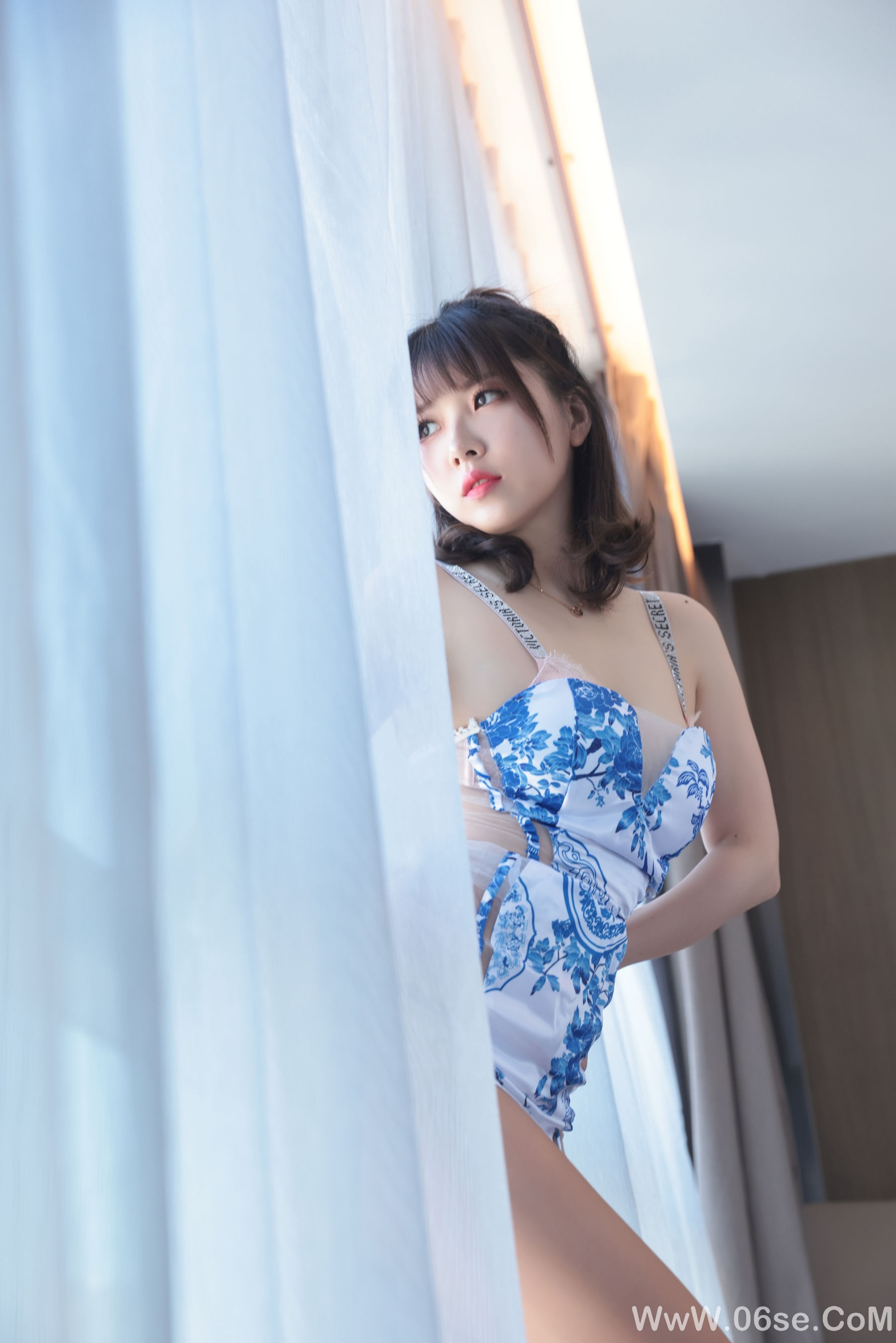 图片[60]-斗鱼主播 小女巫露娜 – 青花瓷旗袍 [127P]-六色网