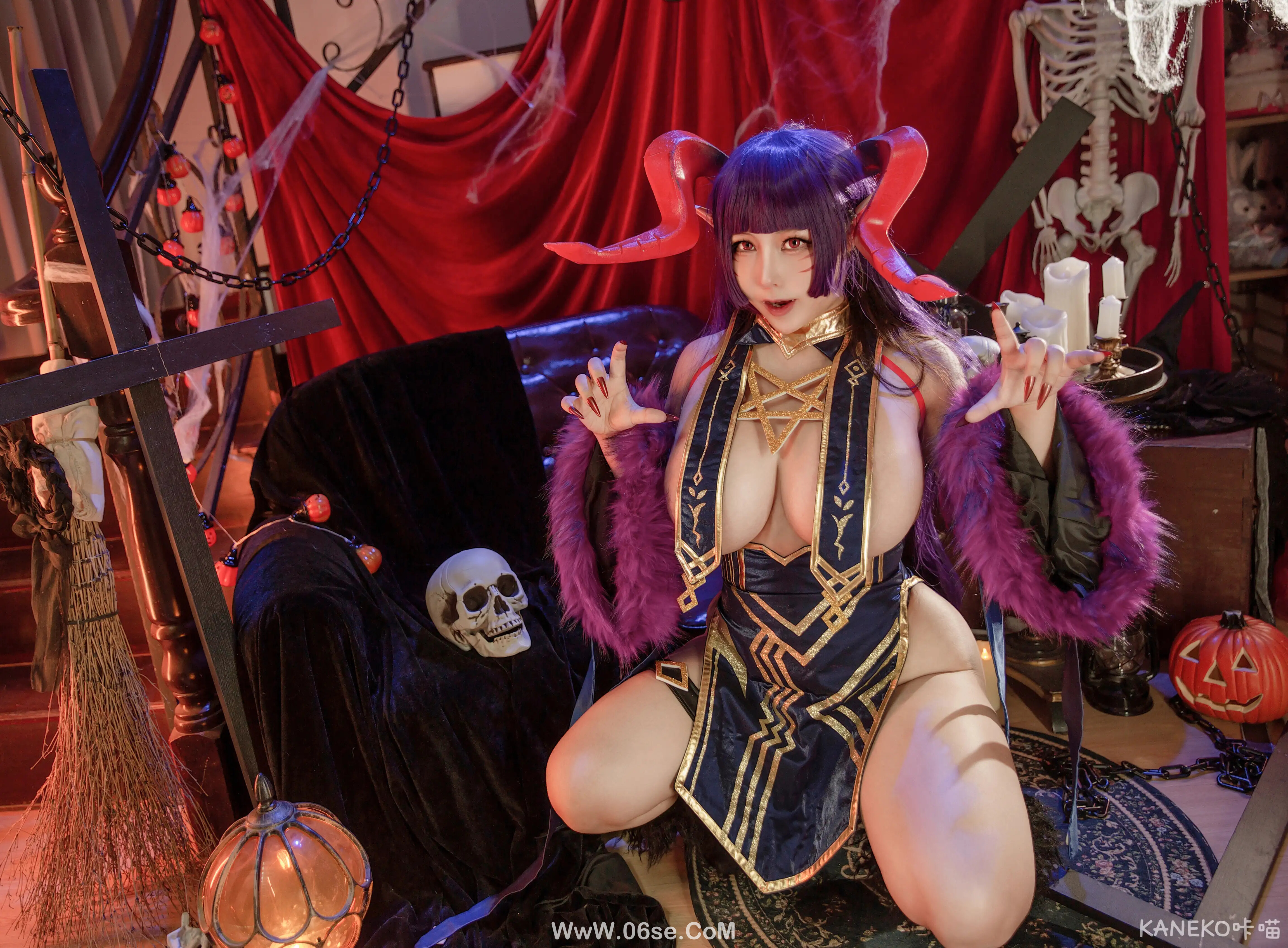 图片[28]-KANEKO_咔喵 – 天下布魔 撒旦-六色网