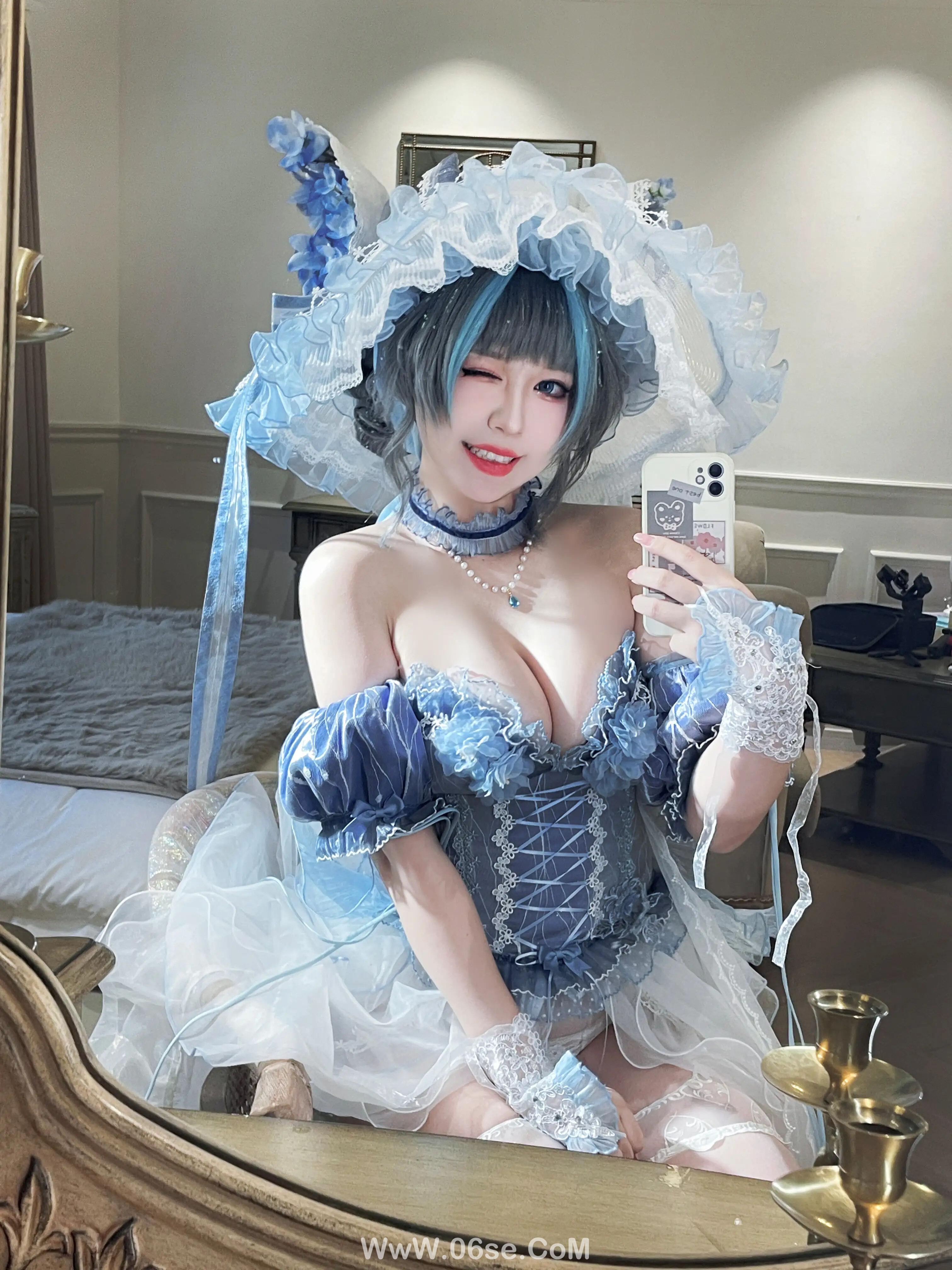 图片[65]-半半子 – 碧蓝航线 柴郡 废稿礼服-六色网