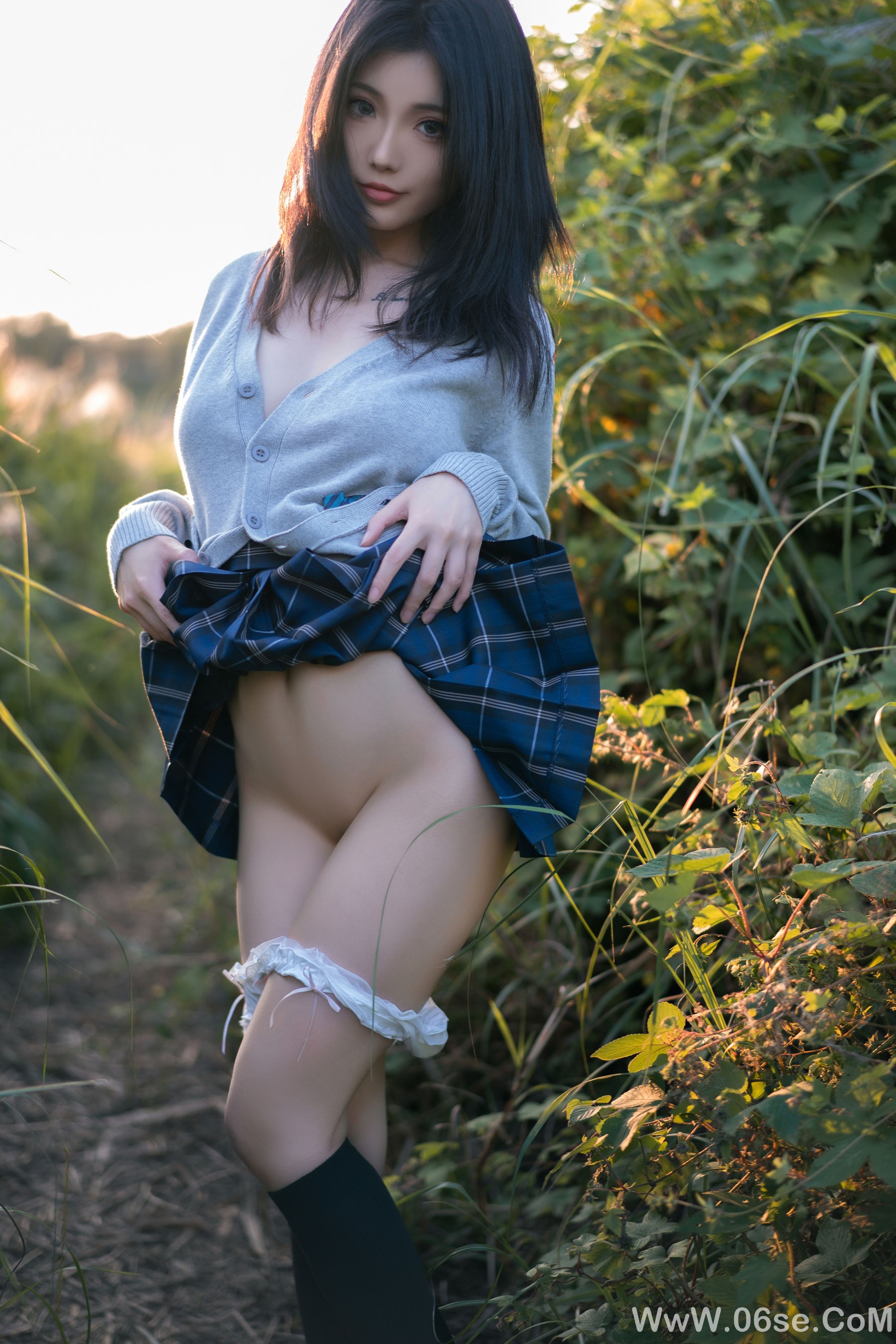图片[41]-桃良阿宅 – 外出JK [43P]-六色网