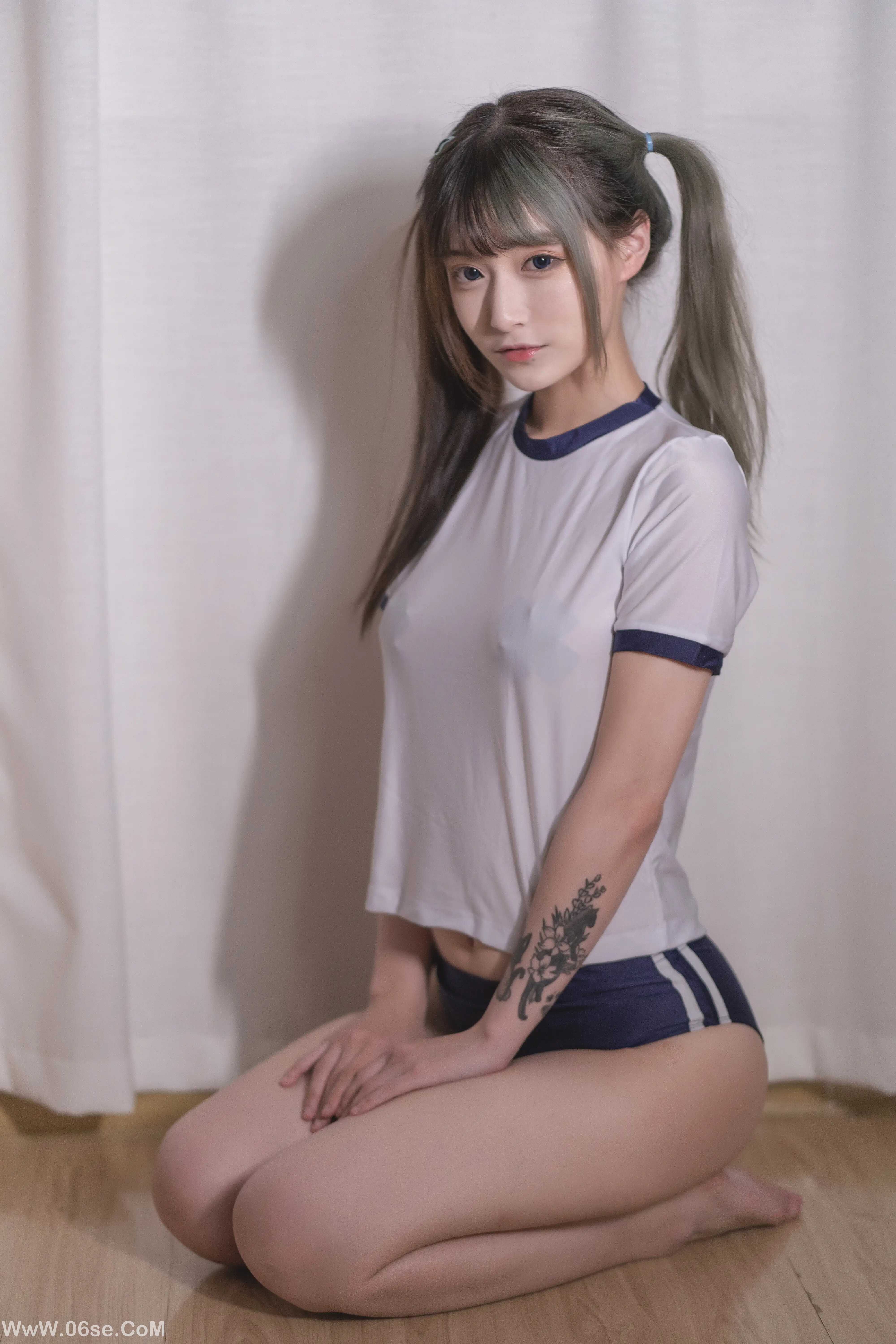 图片[5]-桐岛爱 – 体操服-六色网