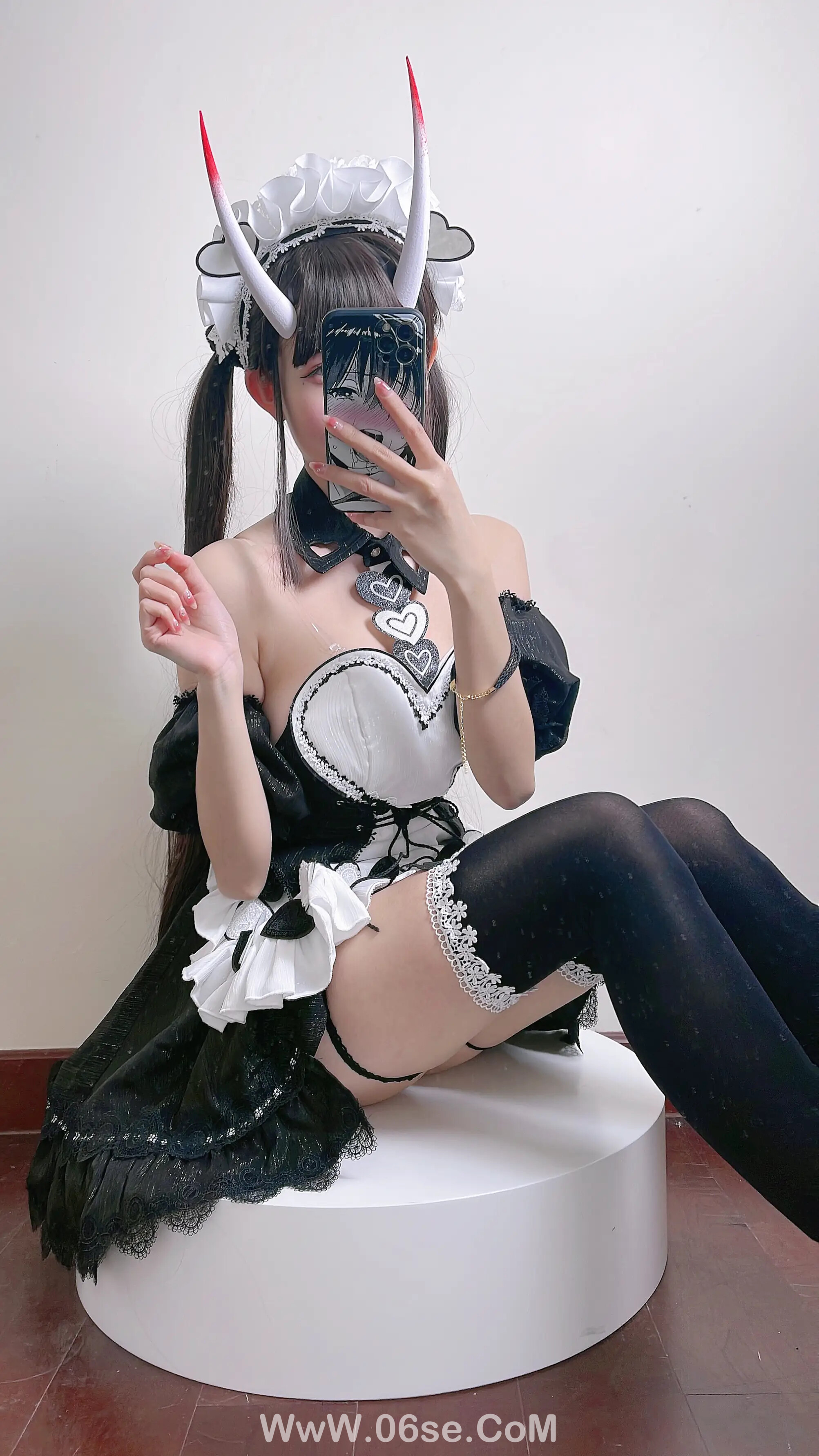 图片[19]-miko酱ww 自拍系列mikoの黑丝02-六色网