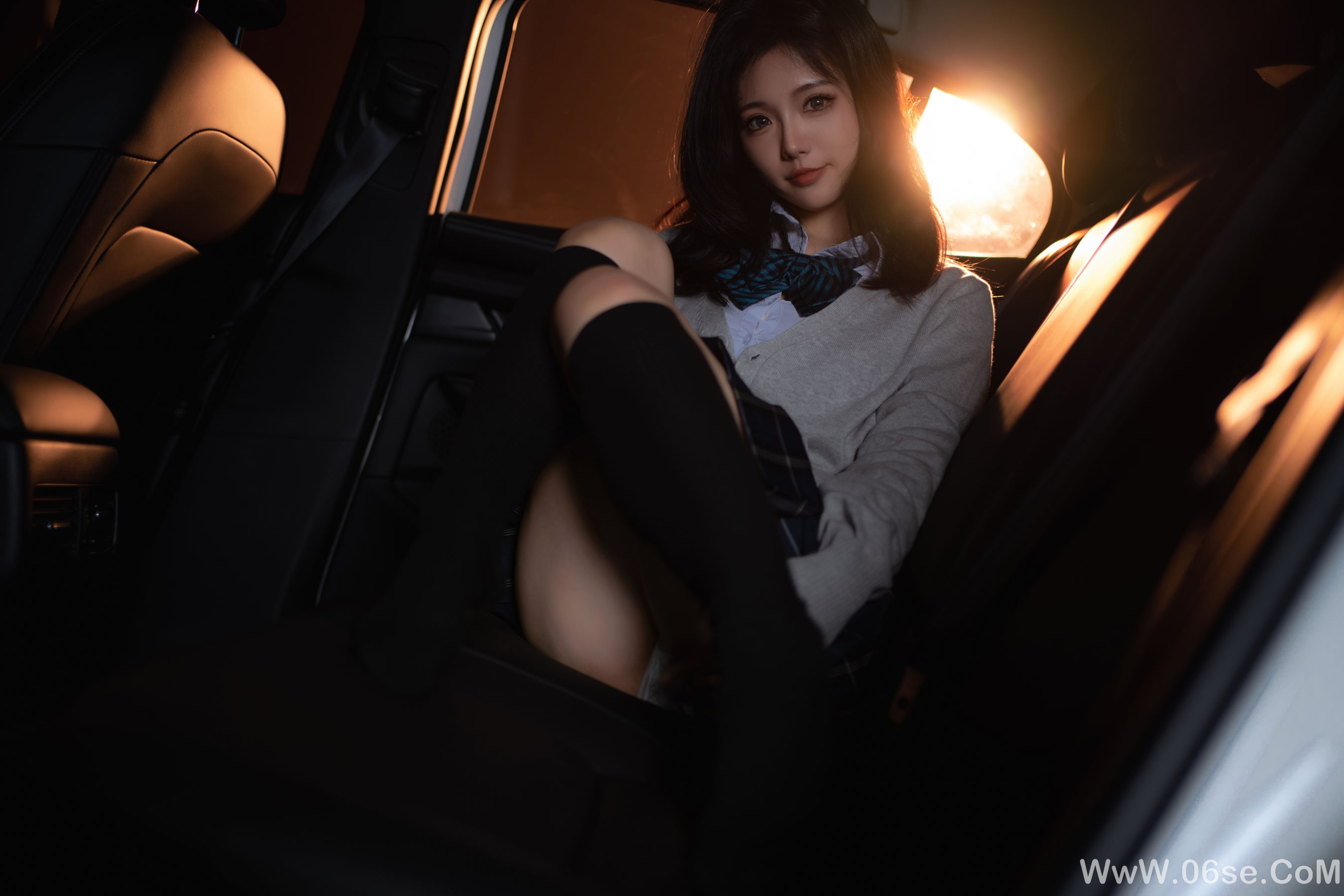 图片[4]-桃良阿宅 – 外出JK [43P]-六色网