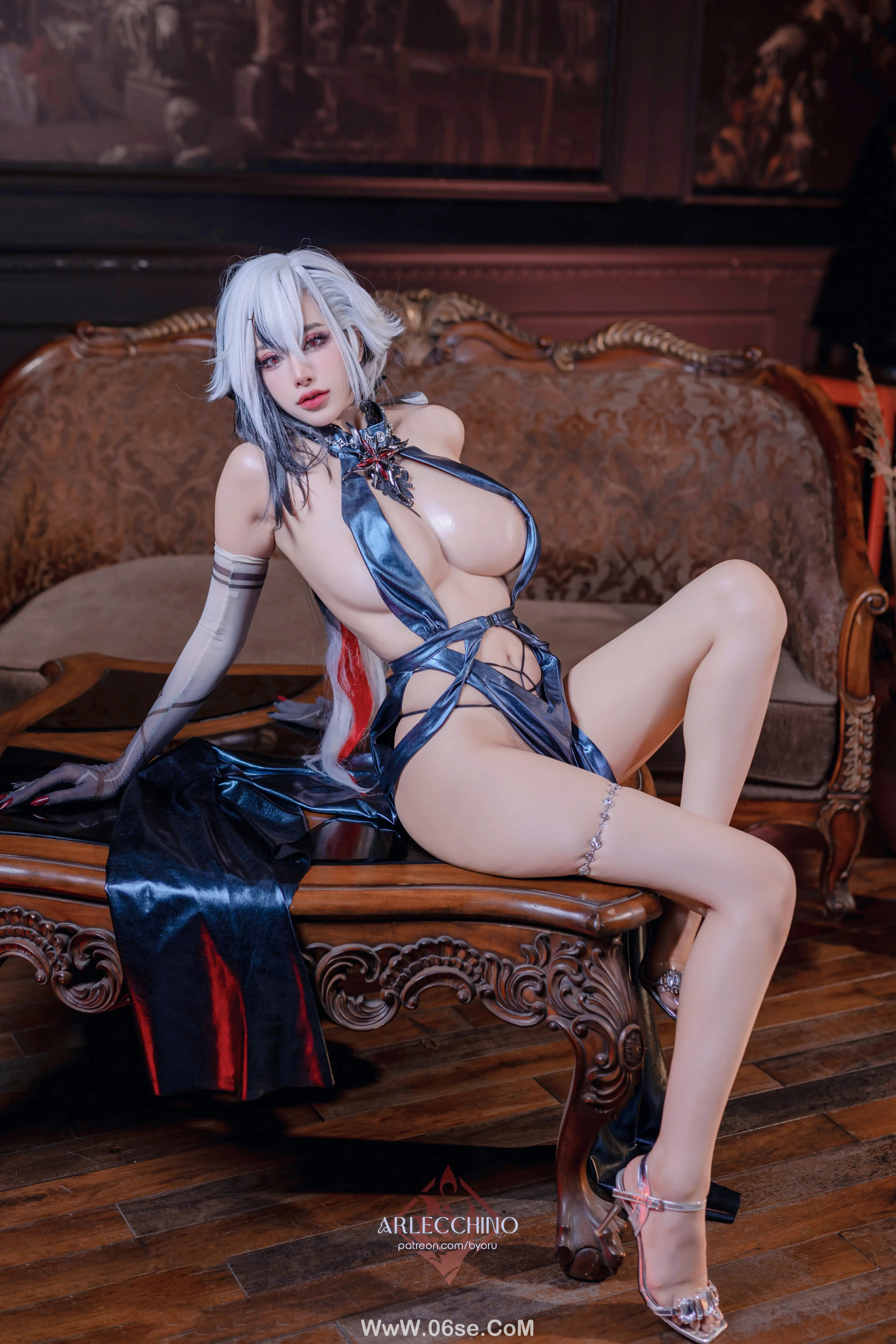 图片[60]-Byoru – Genshin Impact Arlecchino Dress-六色网