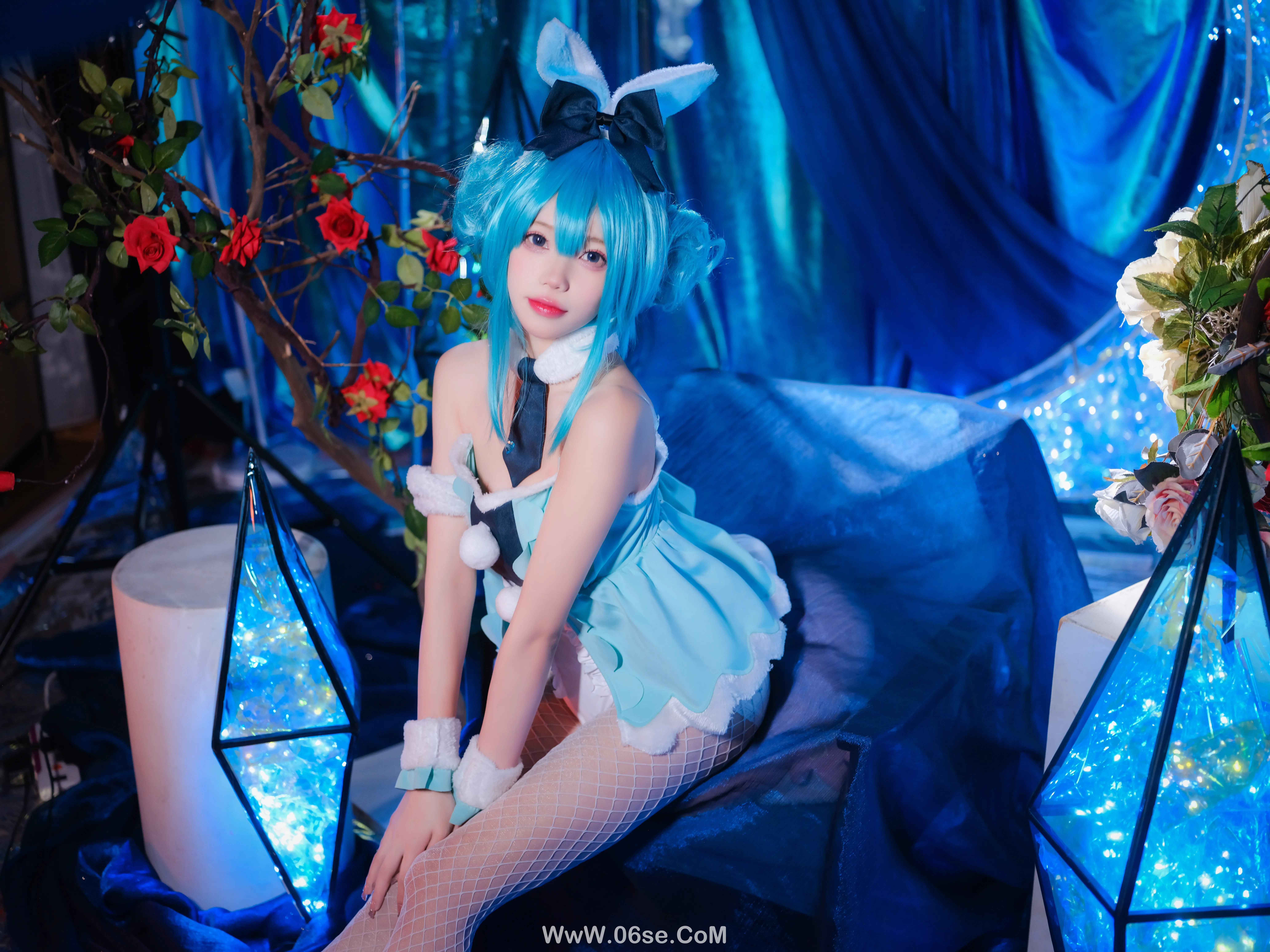图片[10]-咬一口兔娘 miku初音未来兔女郎-六色网