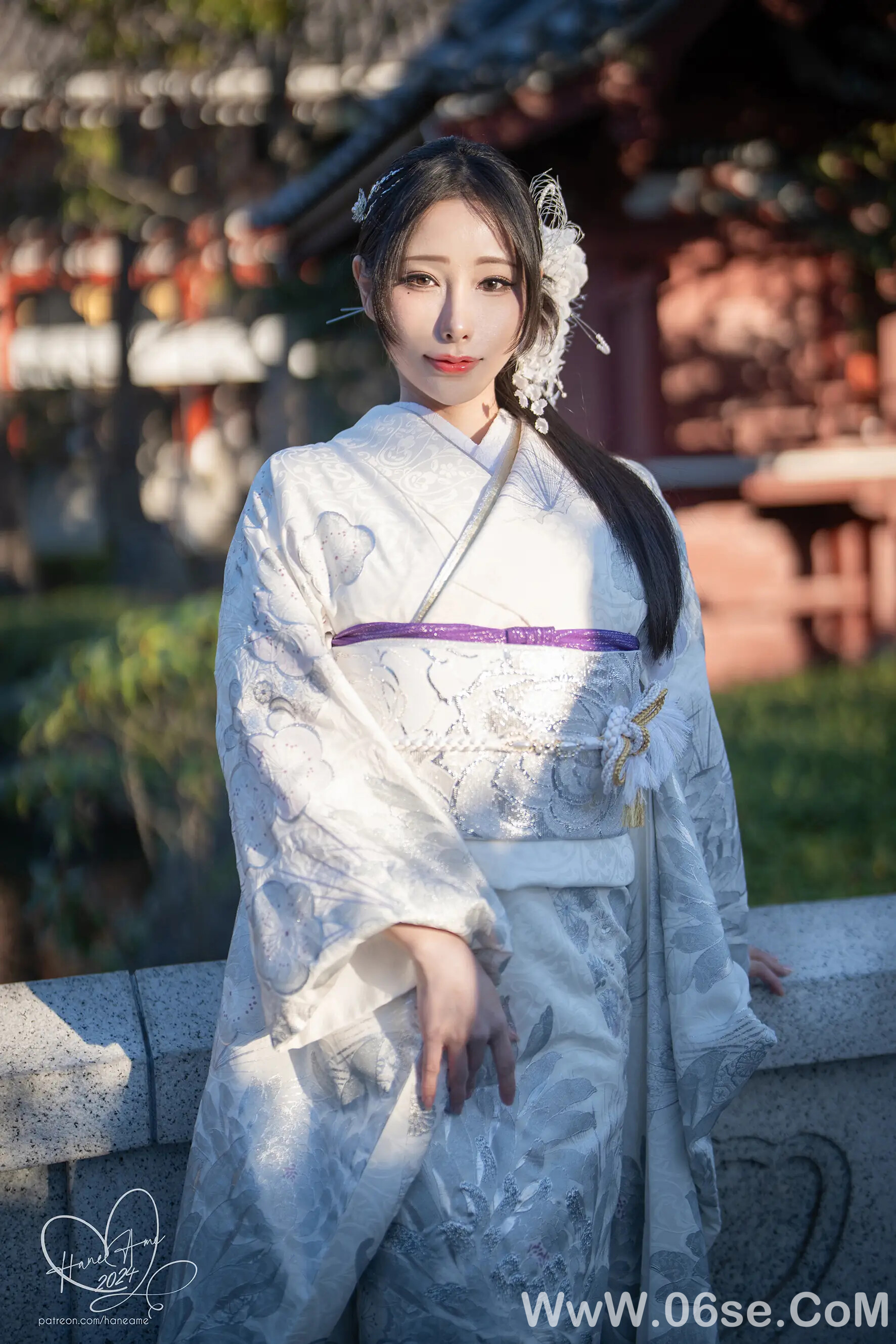 图片[31]-雨波-Original 2024 New year Silver Kimono-六色网