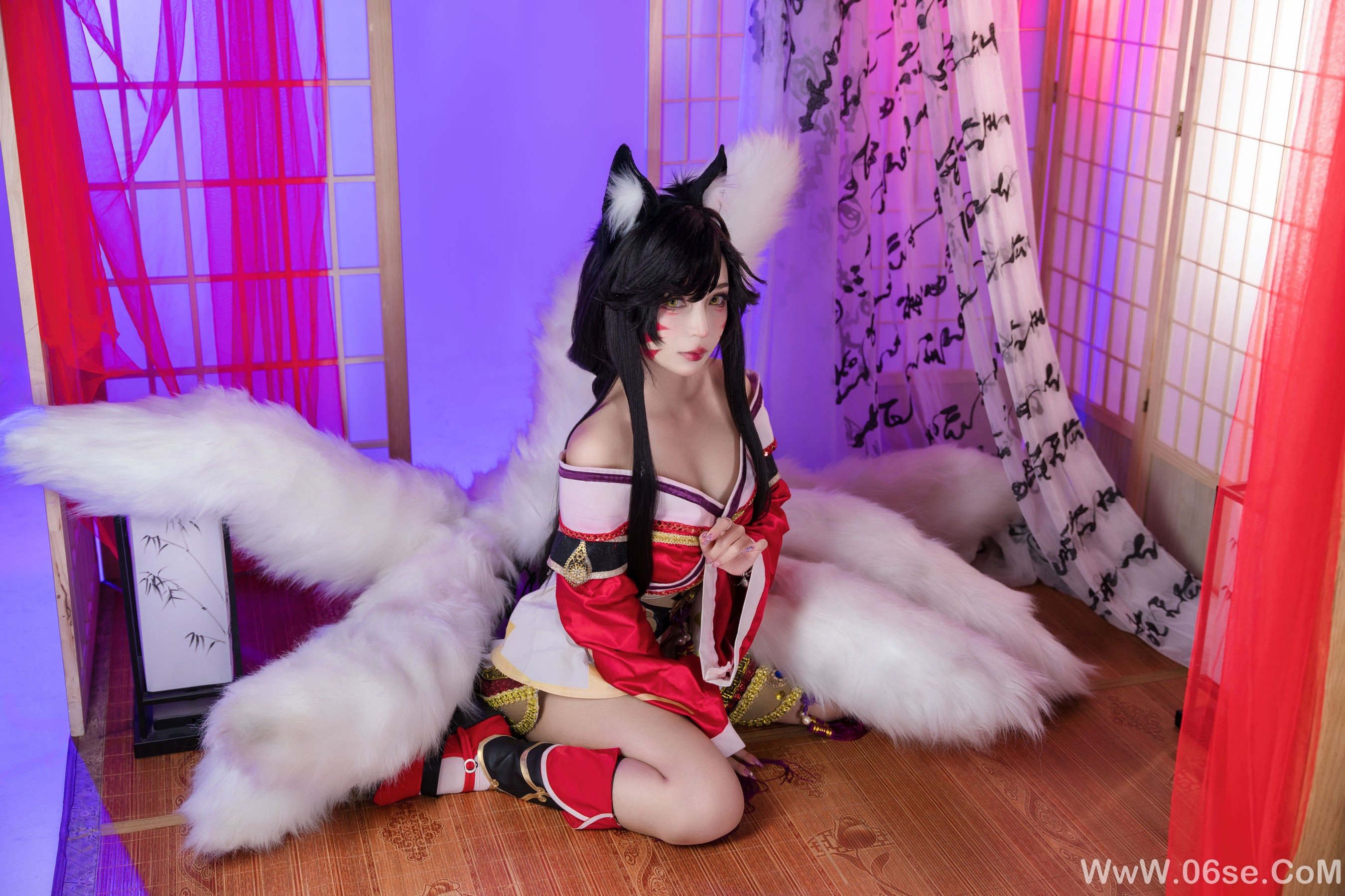 图片[19]-Umeko J – cosplay Ahri League of Legends [85P]-六色网