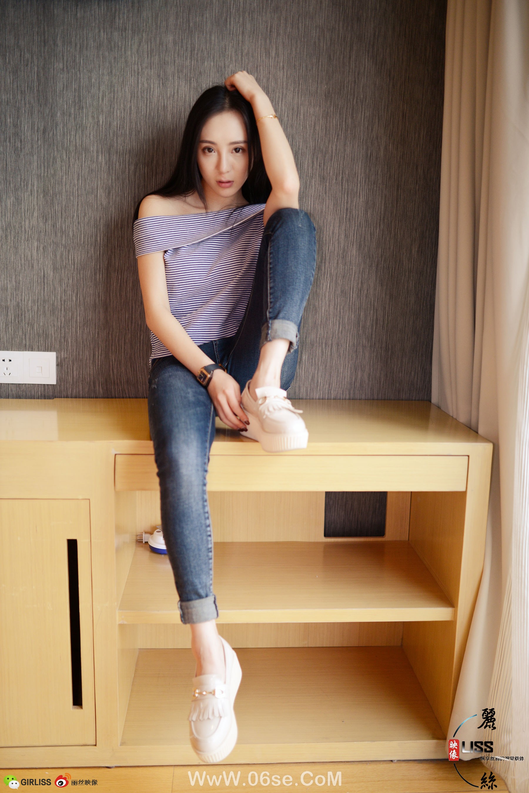 图片[67]-[丽丝映像GIRLISS] – 你的微笑 [100P]-六色网