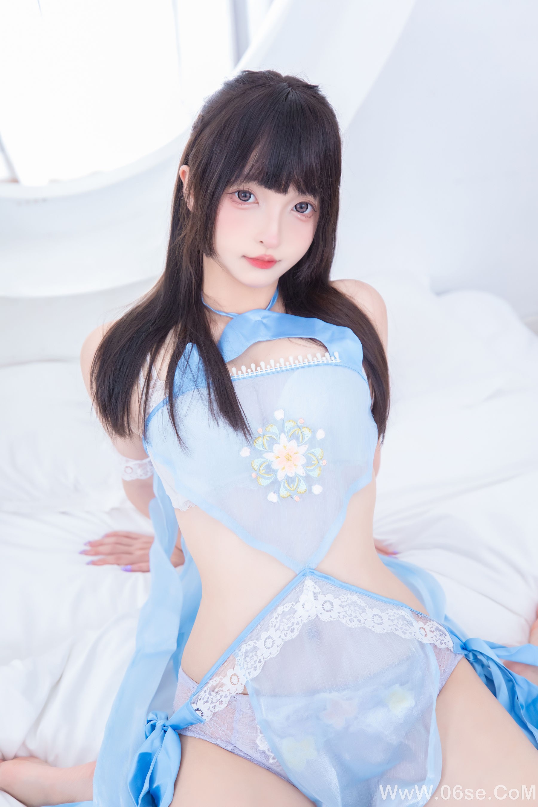 图片[57]-萝莉 神楽坂真冬 之趾间飞行 [75P]-六色网