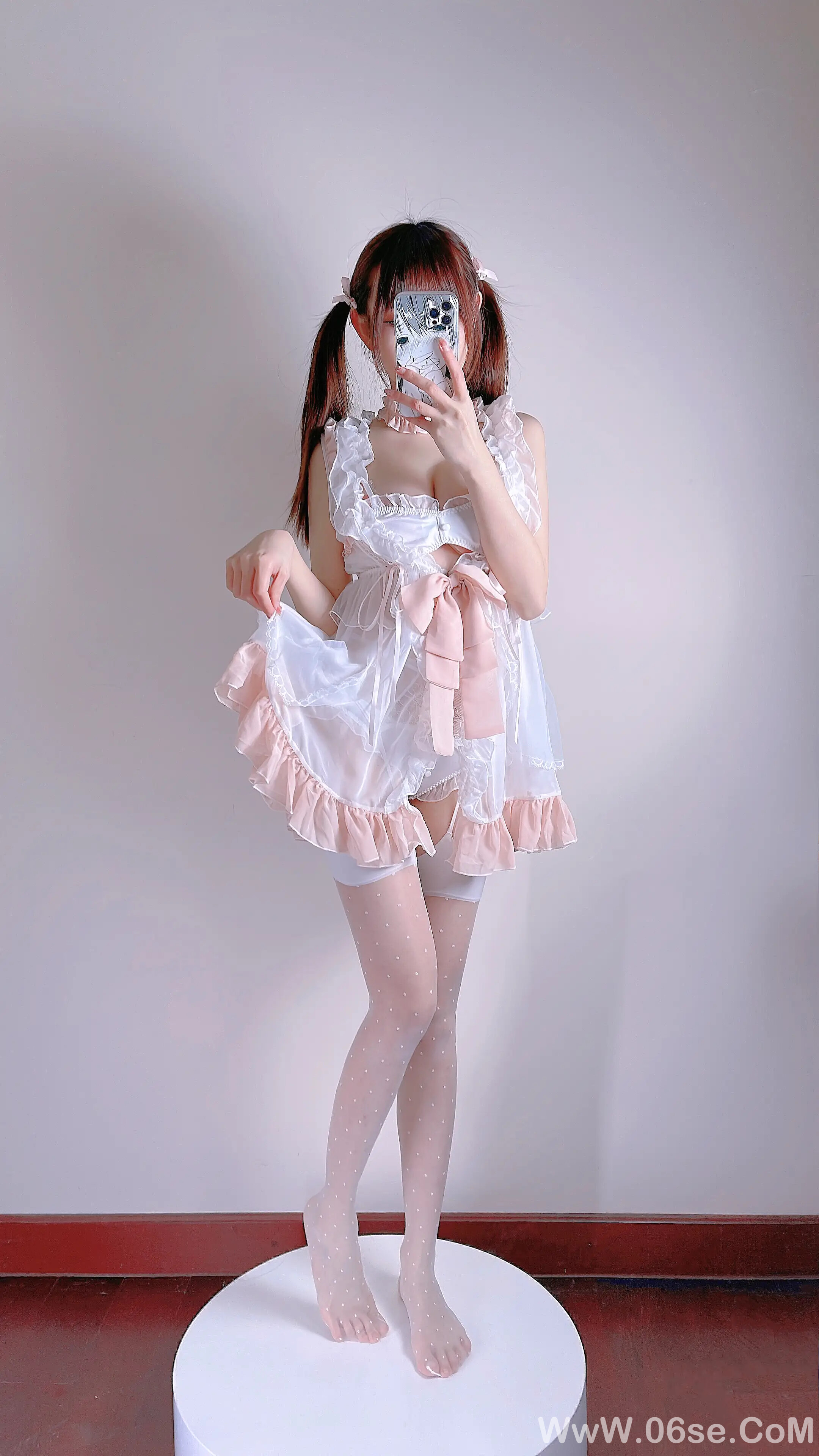 图片[158]-miko酱ww 自拍系列mikoの白丝02-六色网