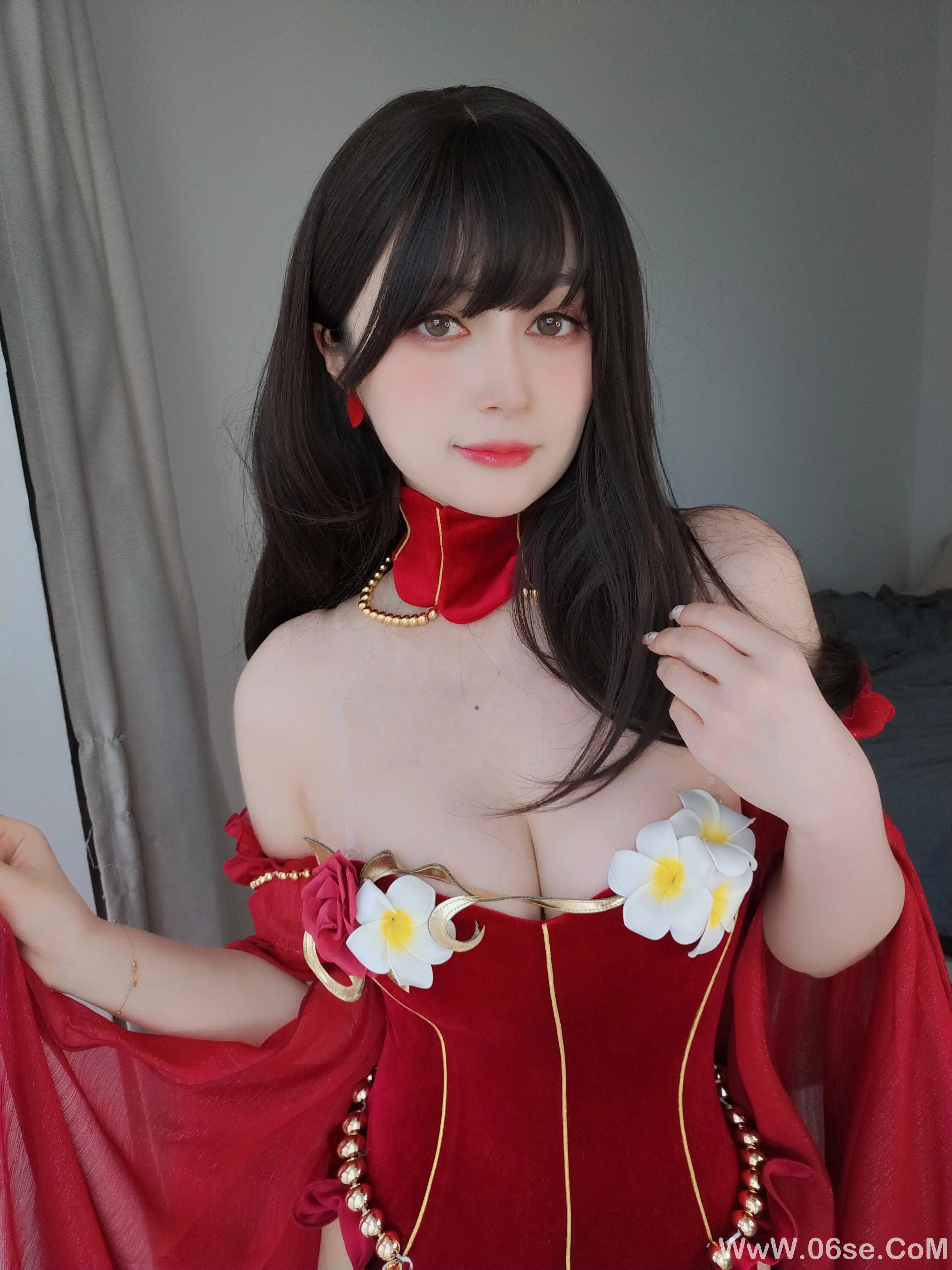 图片[46]-白银81 – 赤いドレス-六色网