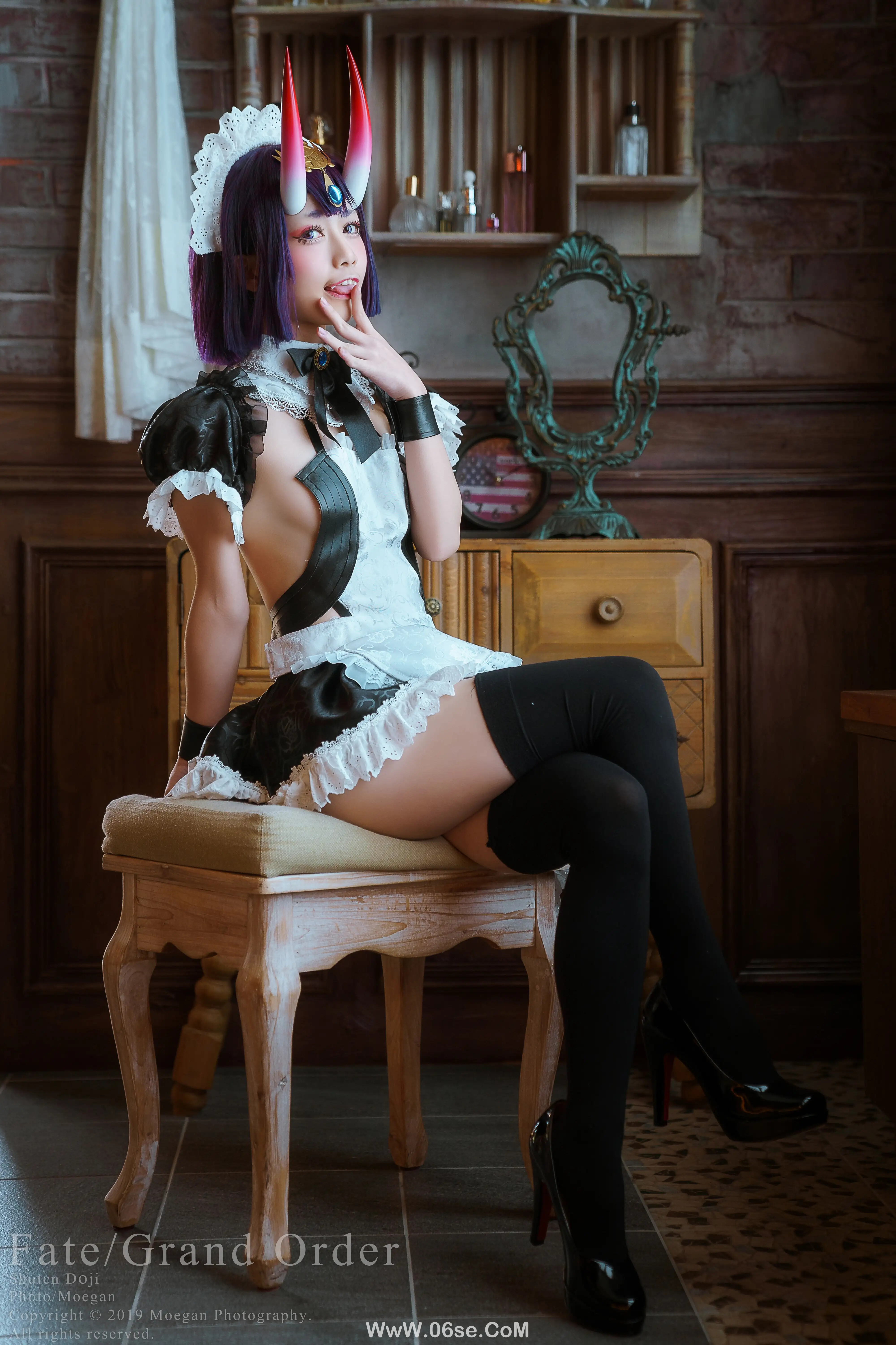 图片[14]-沖田凛花Rinka – Fate Grand Order 酒呑童子 Maid ver-六色网