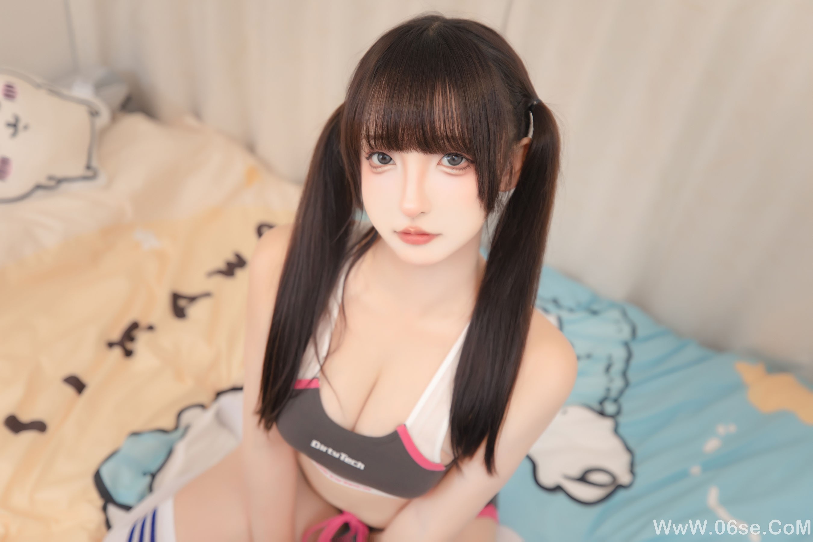 图片[19]-萝莉 神楽板真冬 之伸展少女 [75P]-六色网