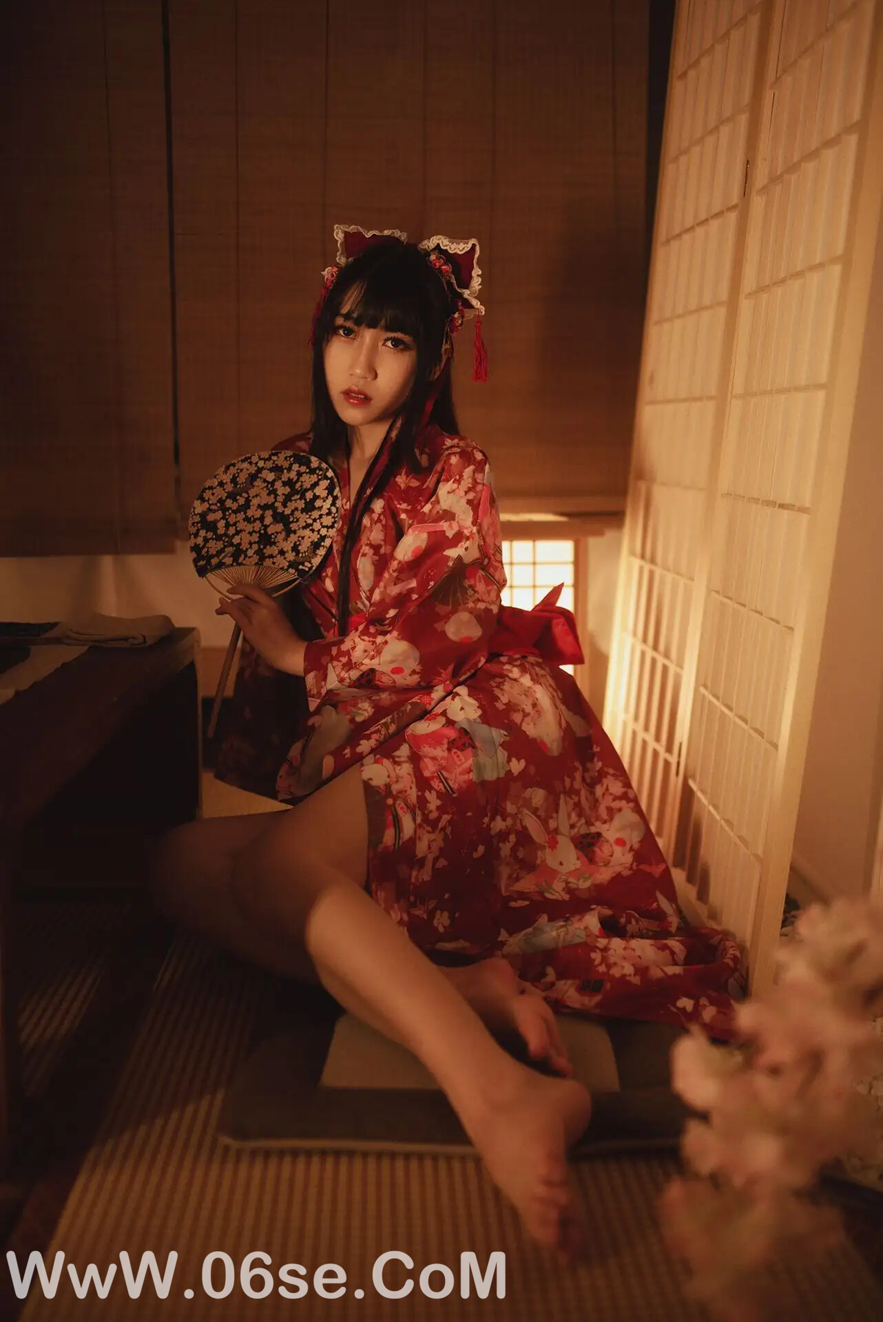 不呆猫 - 捆绑和服-六色网