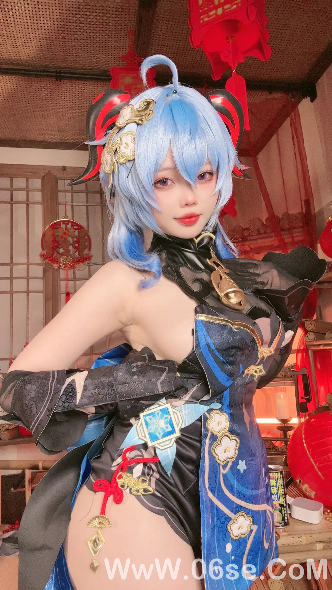 图片[3]-小瑶幺幺-甘雨海灯节礼服单人版-六色网