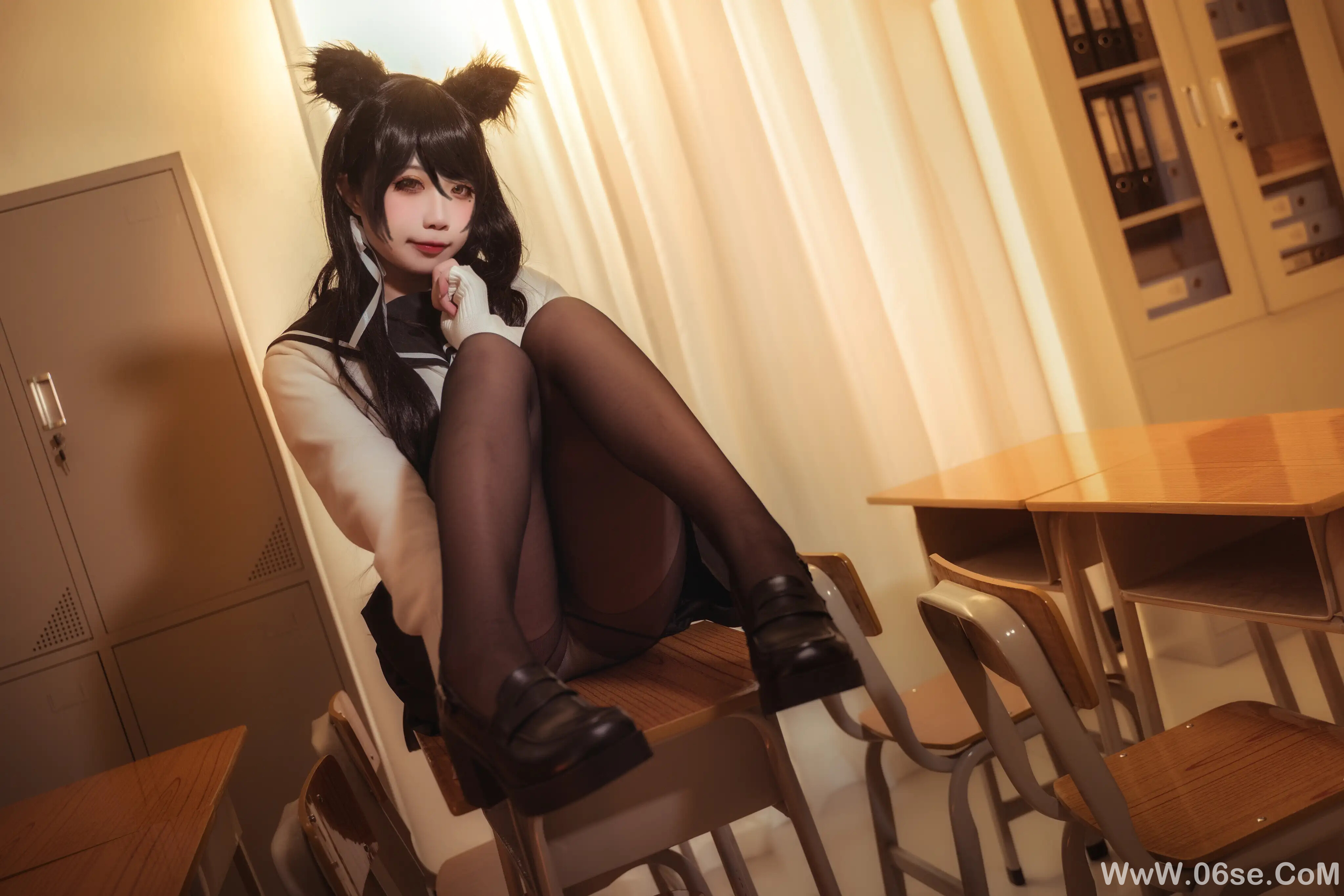 图片[2]-贞子蜜桃 碧蓝航线 爱宕高雄制服-六色网