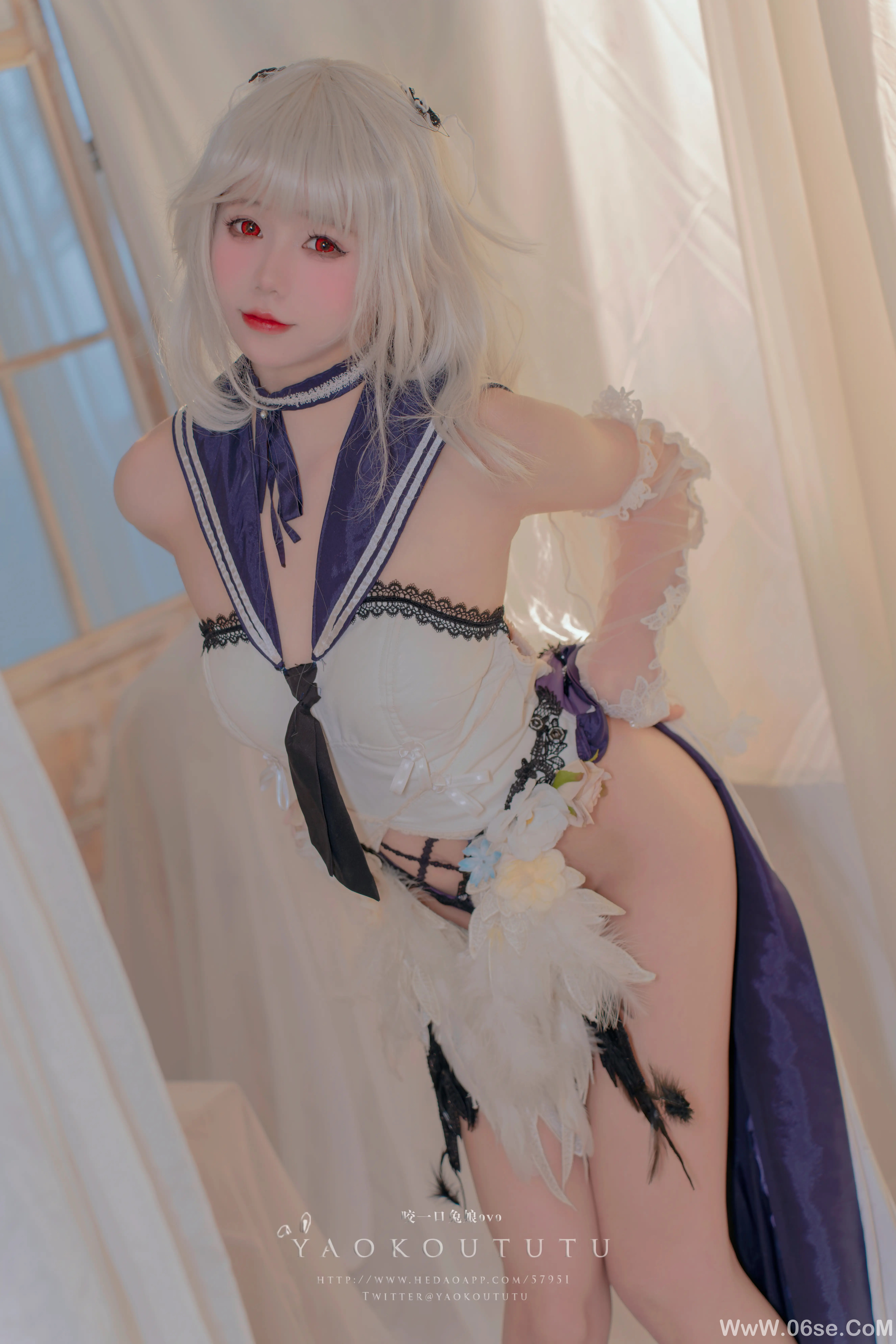 图片[26]-咬一口兔娘 梳妆的大小姐可畏-六色网