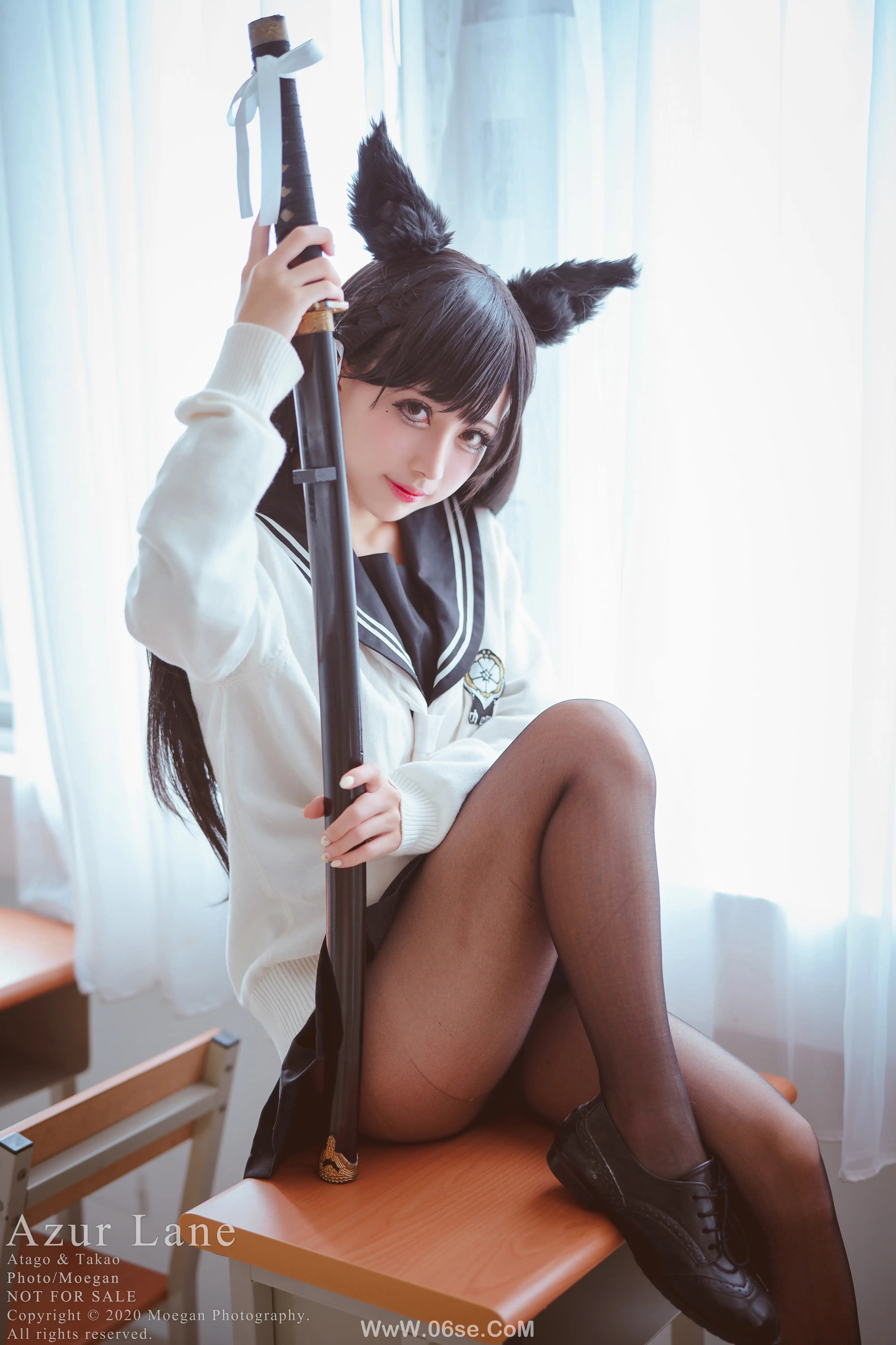 图片[8]-沖田凛花Rinka – Azur Lane 爱宕高雄 Sailor Suit-六色网